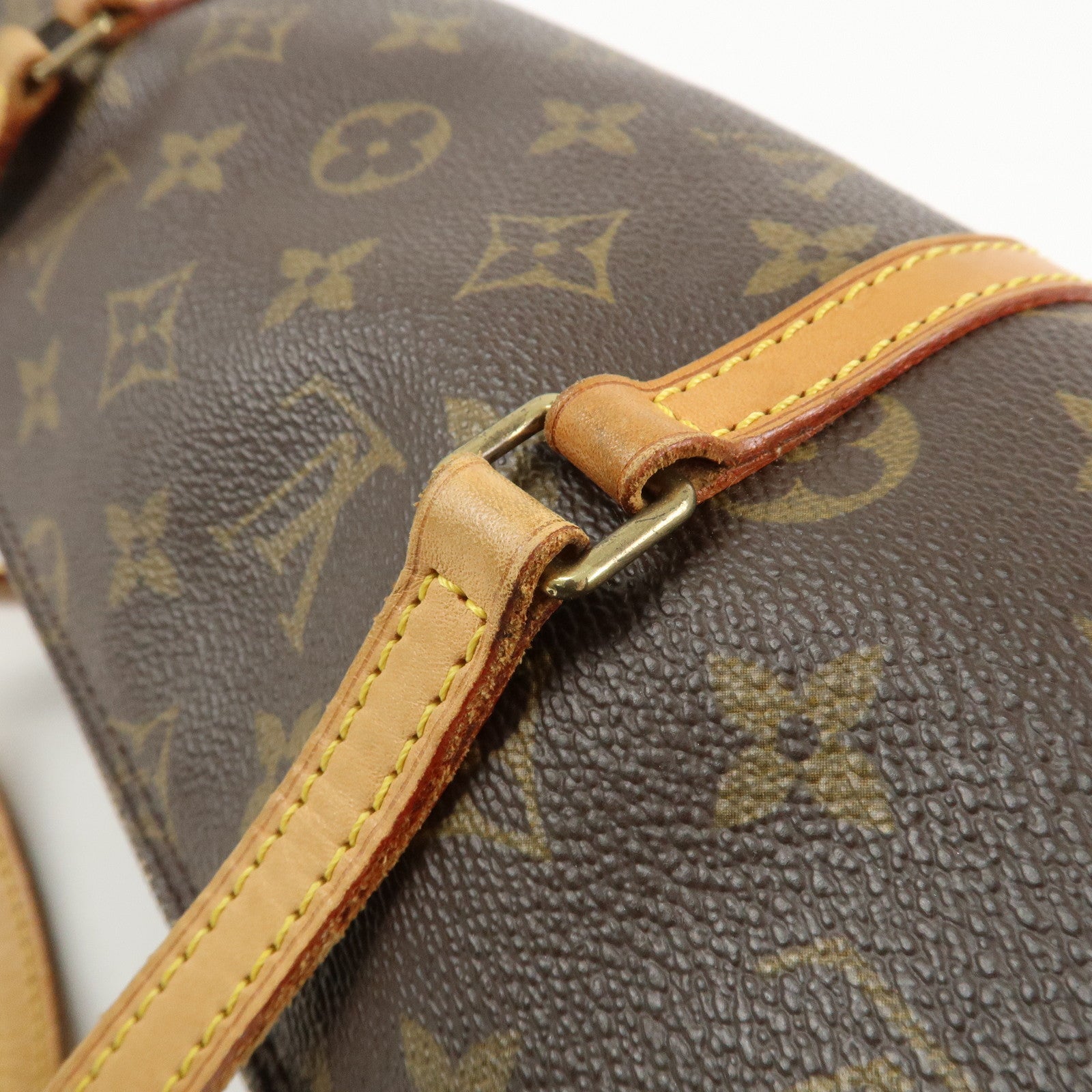 Louis Vuitton Monogram Papillon 26 Hand Bag New Style Brown M51386