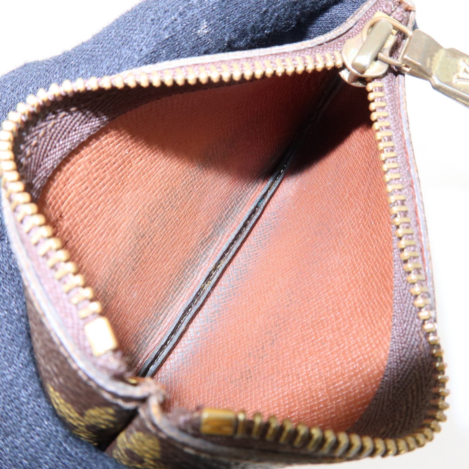 Louis Vuitton Set of 3 Monogram Damier Azur Canvas Pochette Cles
