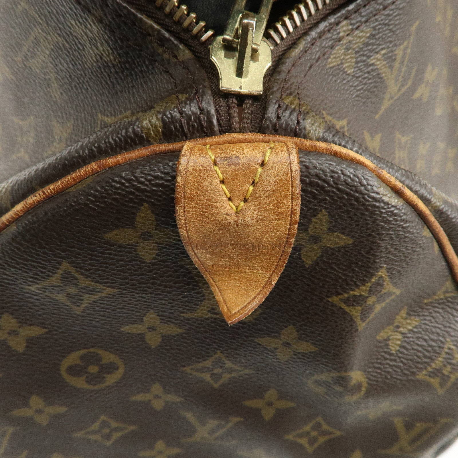 Louis Vuitton Monogram Keep All 60 Boston Bag Brown M41422