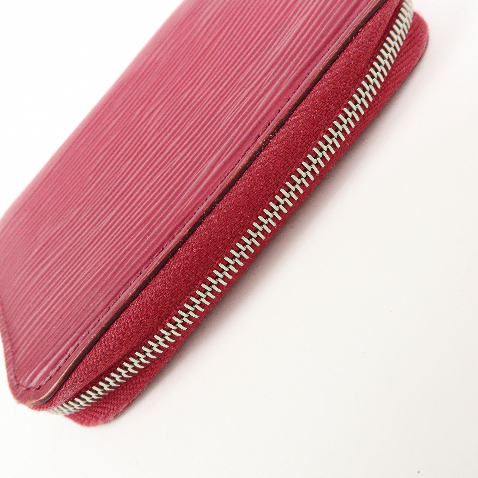 Louis Vuitton Epi Zippy Coin Purse Coin Case Fuchsia M60383