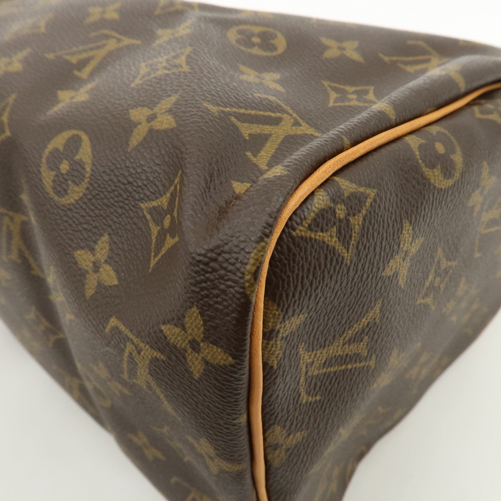 Louis Vuitton Monogram Speedy 30 Boston Bag Hand Bag Brown M41526