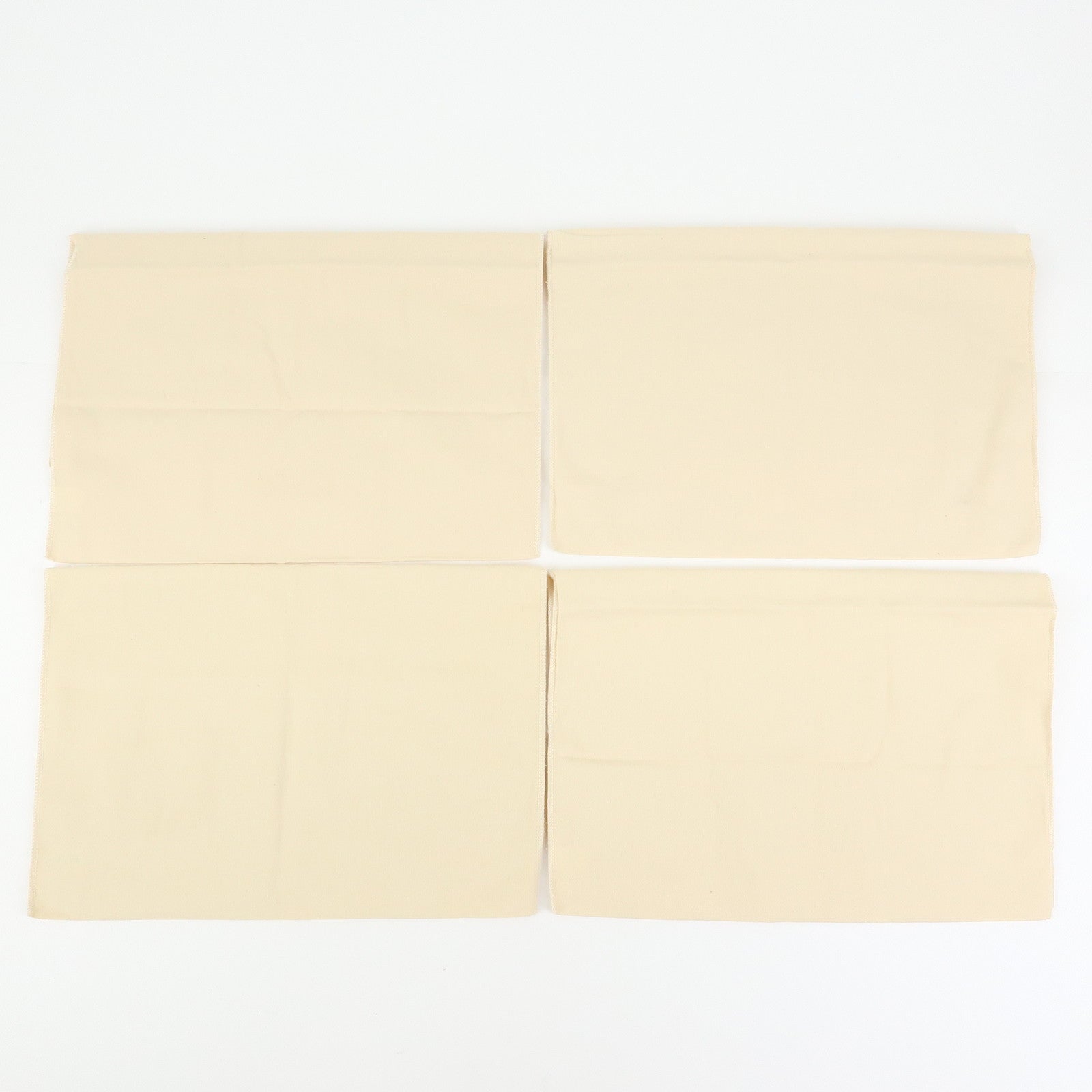 Louis Vuitton Set of 15 Dust Bag Storage Bag Flap Style Beige