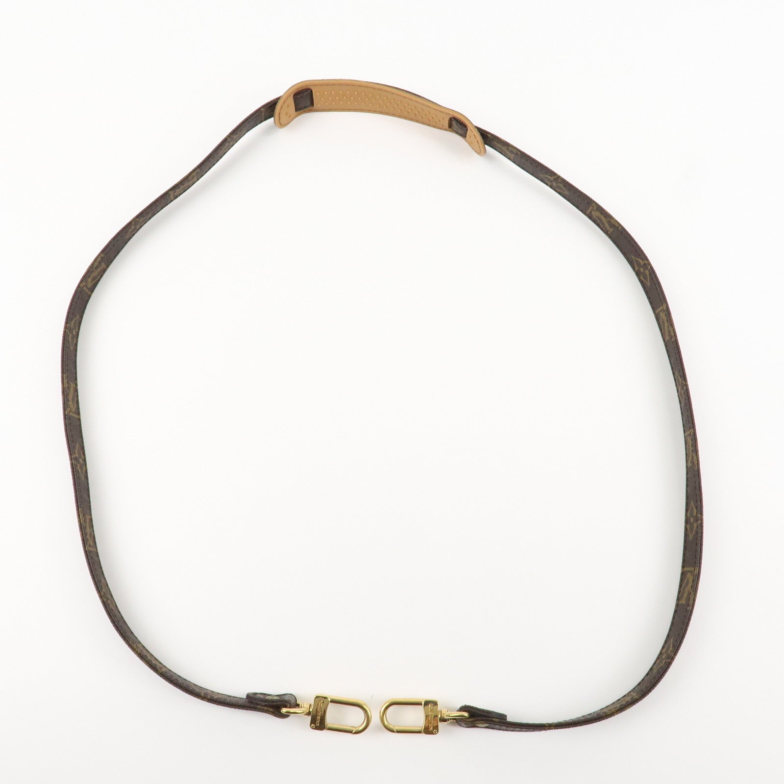 Louis Vuitton Monogram Canvas Shoulder Strap 120cm Brown J75010 Used