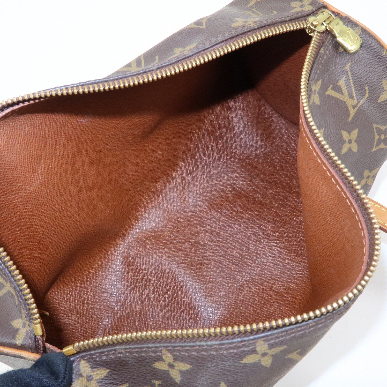 Louis Vuitton Monogram Papillon 30 Hand Bag Brown M51385