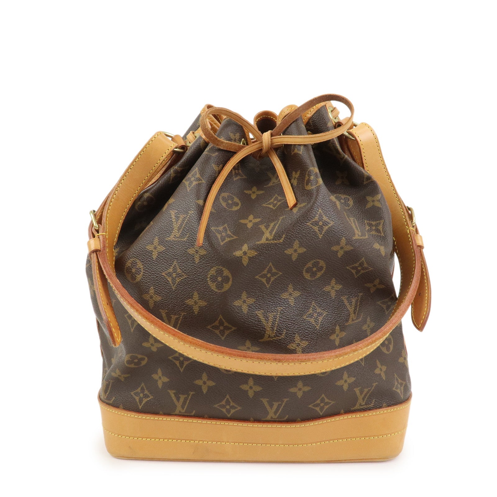 Louis Vuitton Monogram Noe Shoulder Bag Hand Bag Brown M42224