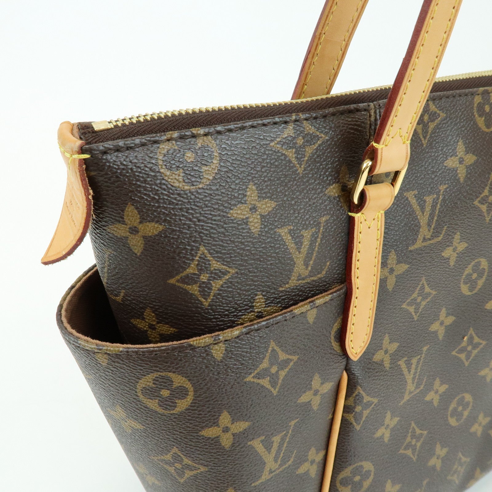 Louis Vuitton Monogram Totally PM Shoulder Bag Brown M56688