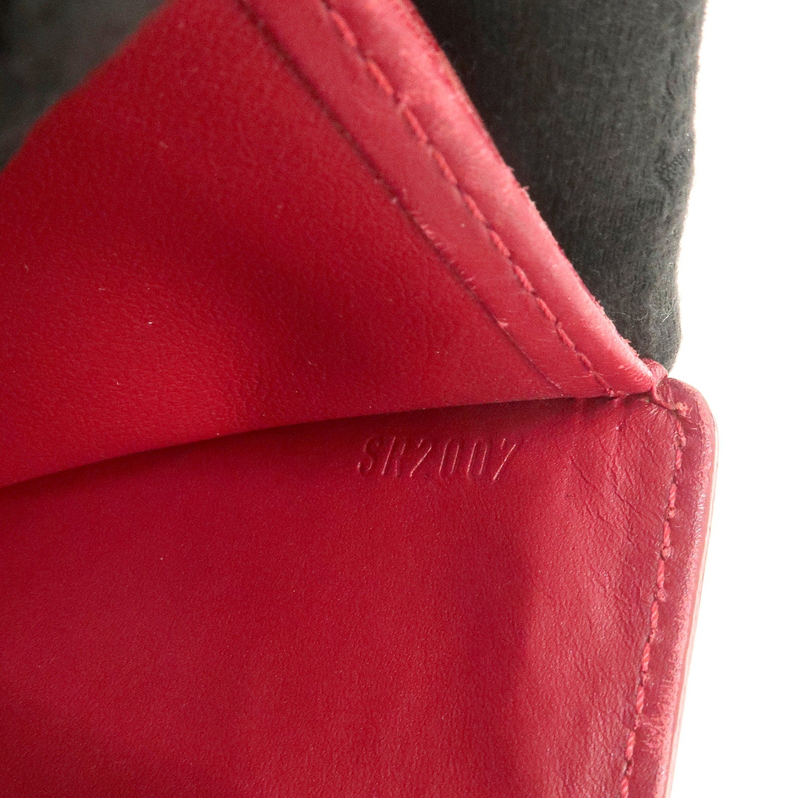 Louis Vuitton Monogram Vernis Leather Set of 2 Wallet M91979/M90203