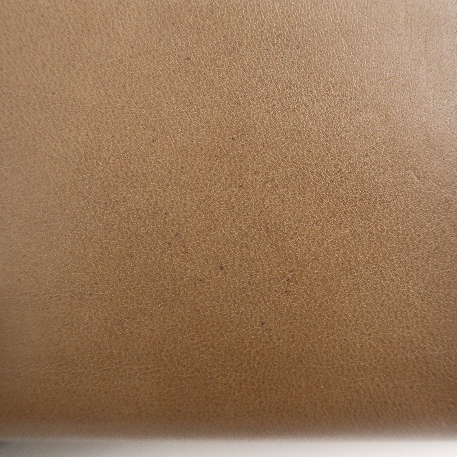 GUCCI Bamboo Leather Bi-fold Compact Wallet Brown 257017