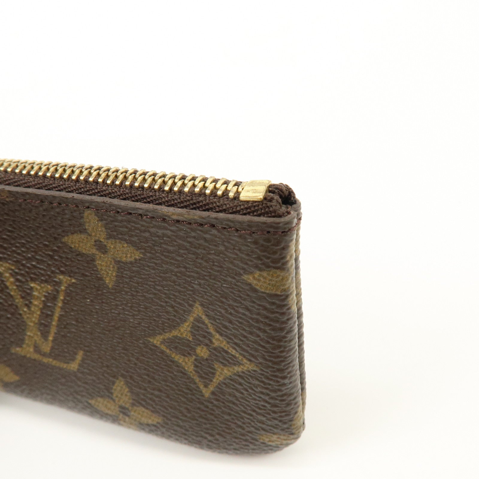 Louis Vuitton Monogram Pochette Cles Coin Case Key Case M62650