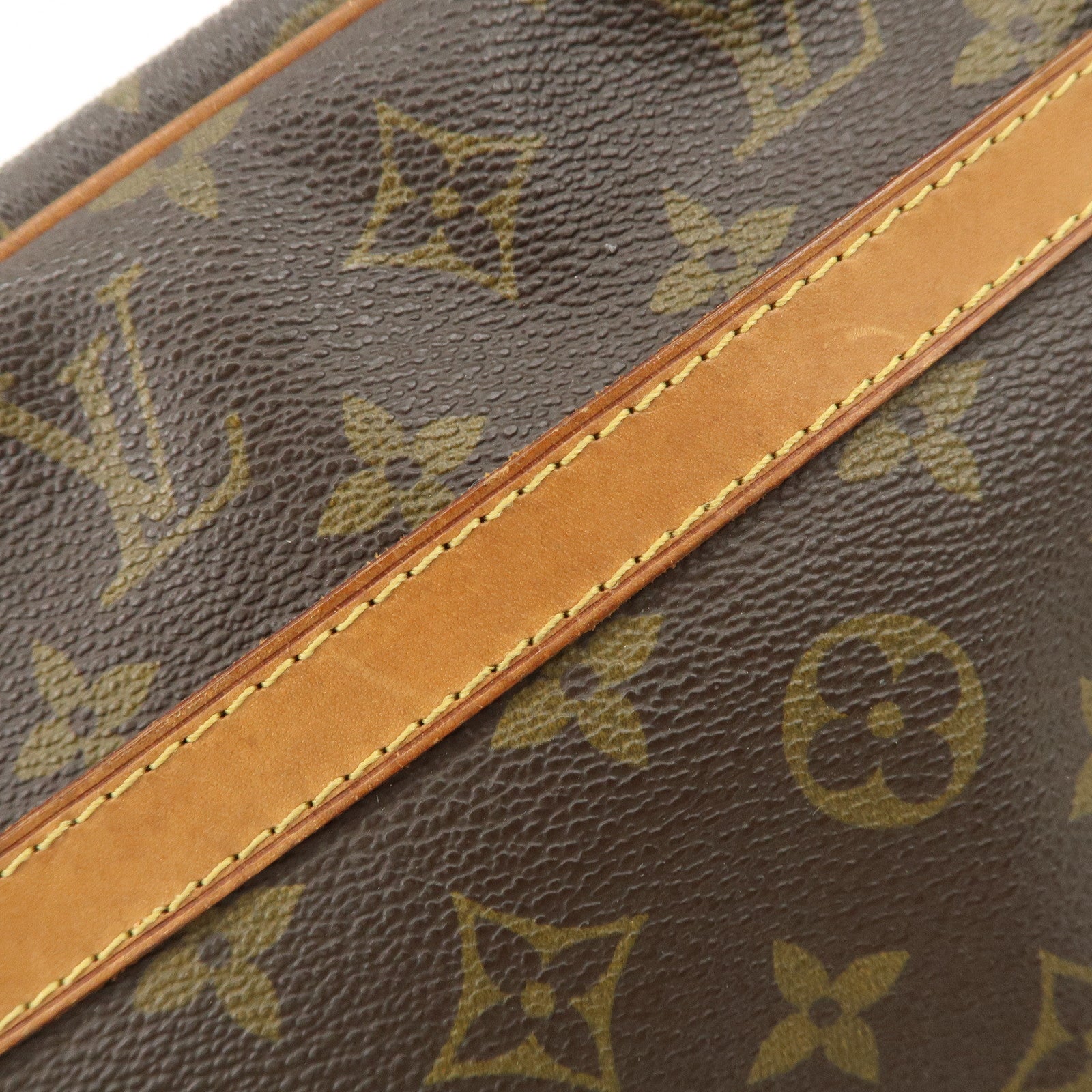 Louis Vuitton Monogram Compiegne 28 Pouch Clutch Bag Brown M51845