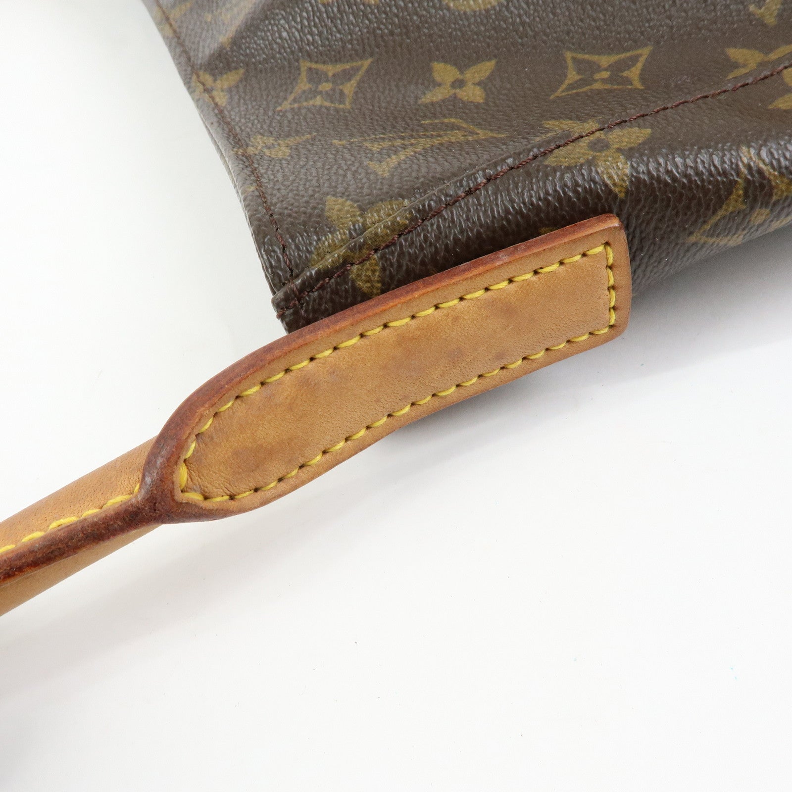 Louis Vuitton Monogram Looping GM Shoulder Bag Brown M51145