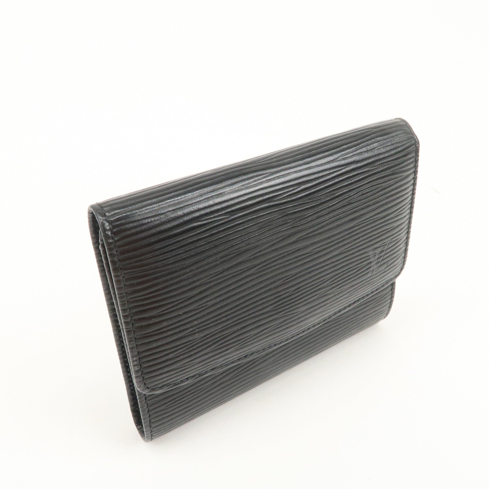 Louis Vuitton Epi Porte 12 Cartes Credit Card Case Noir M63472
