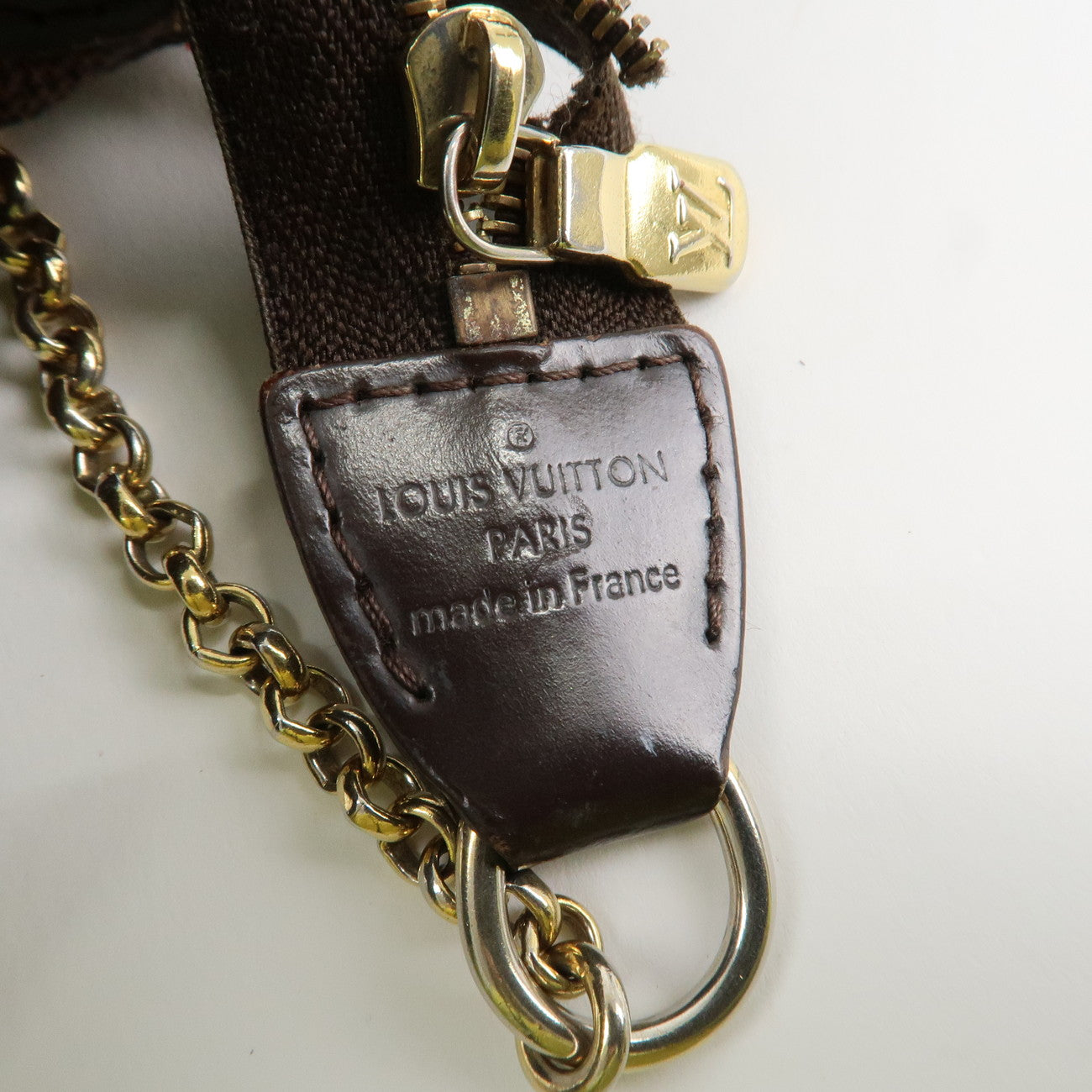 Louis Vuitton Damier Eva 2Way Hand Shoulder Bag Damier Ebene N55213 Used