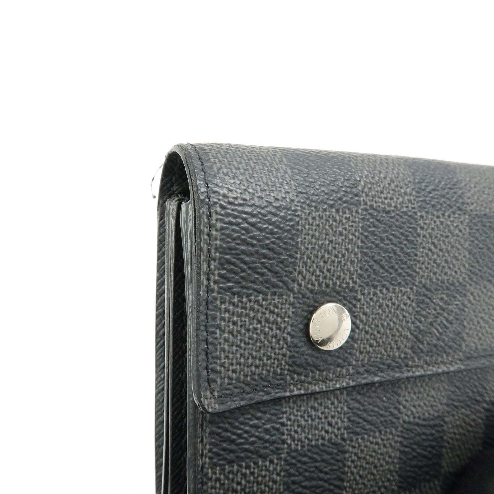 Louis Vuitton Damier Graphite Portefeuille Accordion Wallet N60023