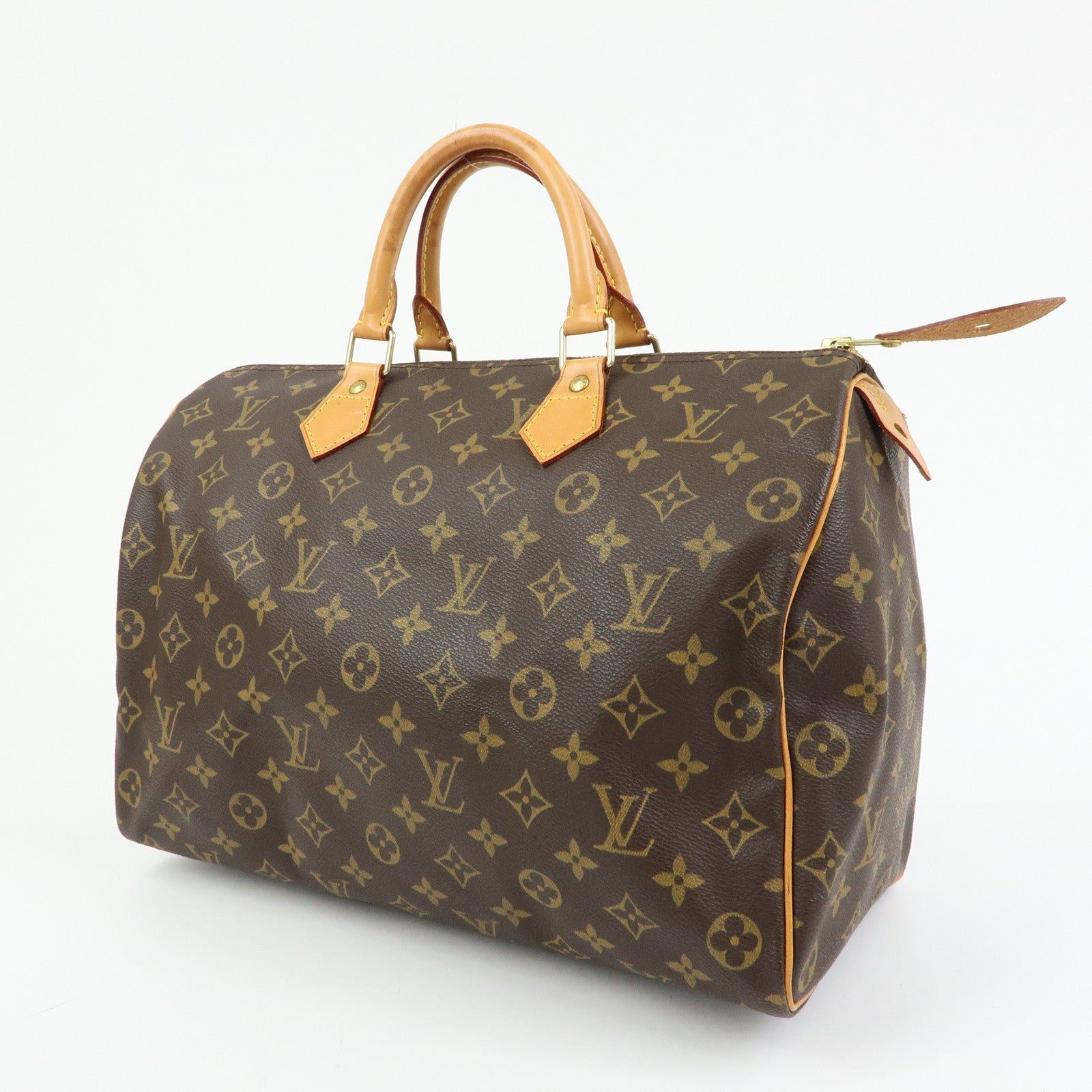 Louis Vuitton Monogram Speedy 35 Boston Bag Hand Bag M41524