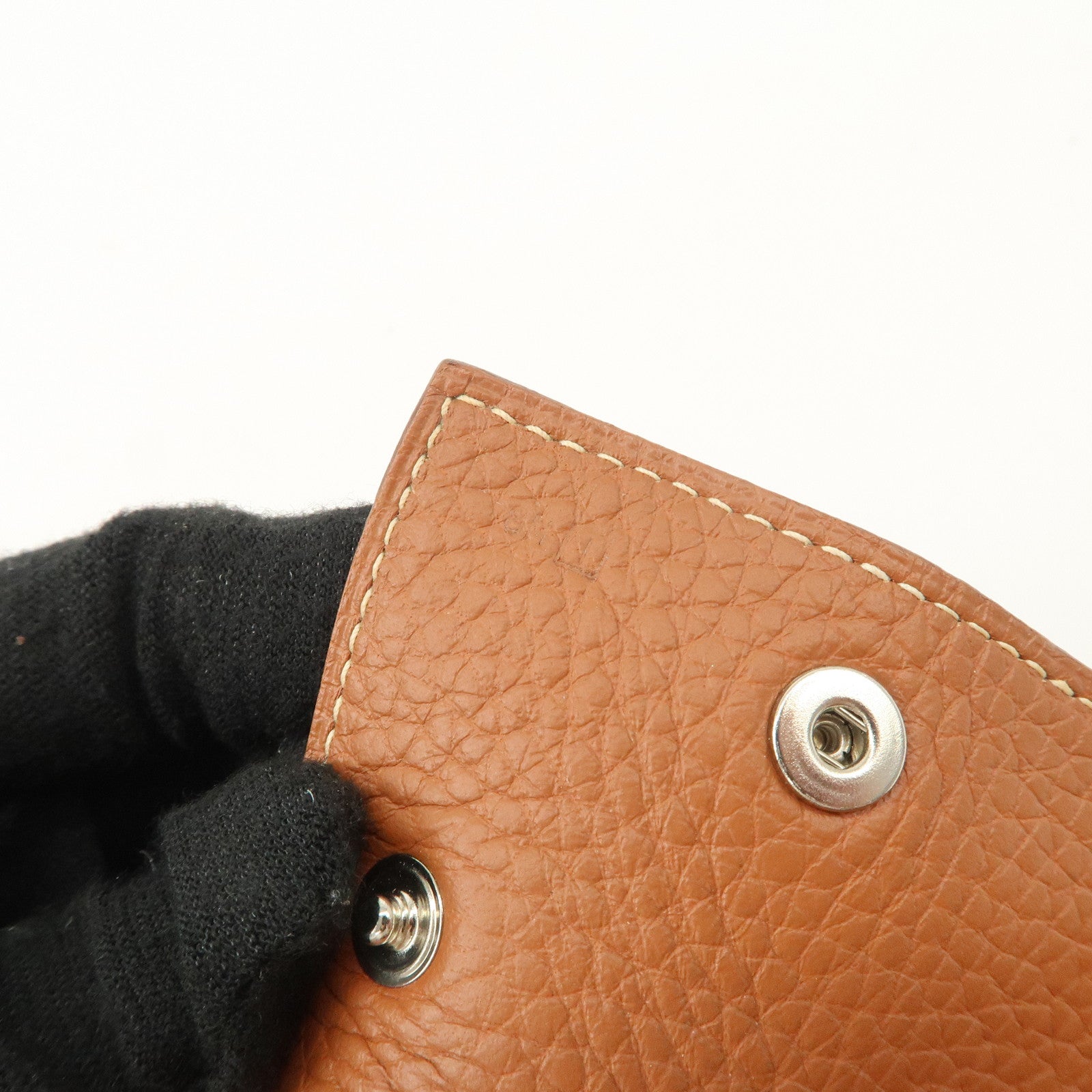 HERMES Vide Poches Mini Mises Et Relances Leather Accessory Tray Used