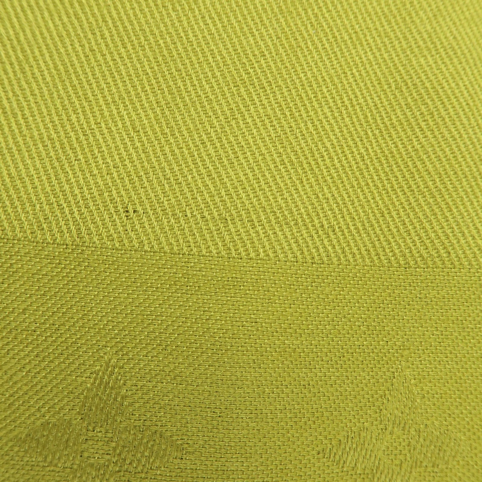 Louis Vuitton Monogrm Silk Wool Scarf Shawl Anis Green M71326