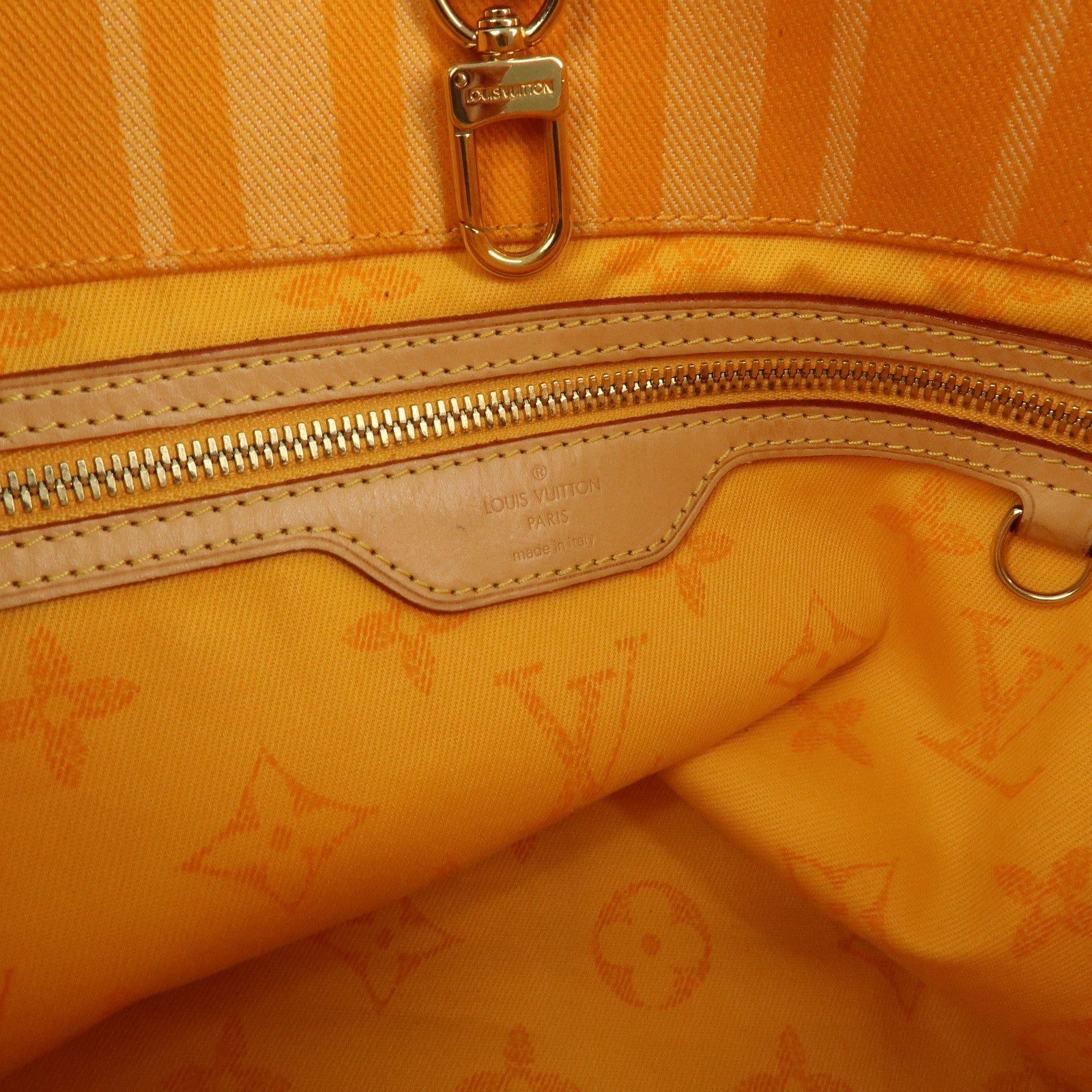 Louis Vuitton Plein Soleil Cabas PM Canvas Tote Bag Orange M94145