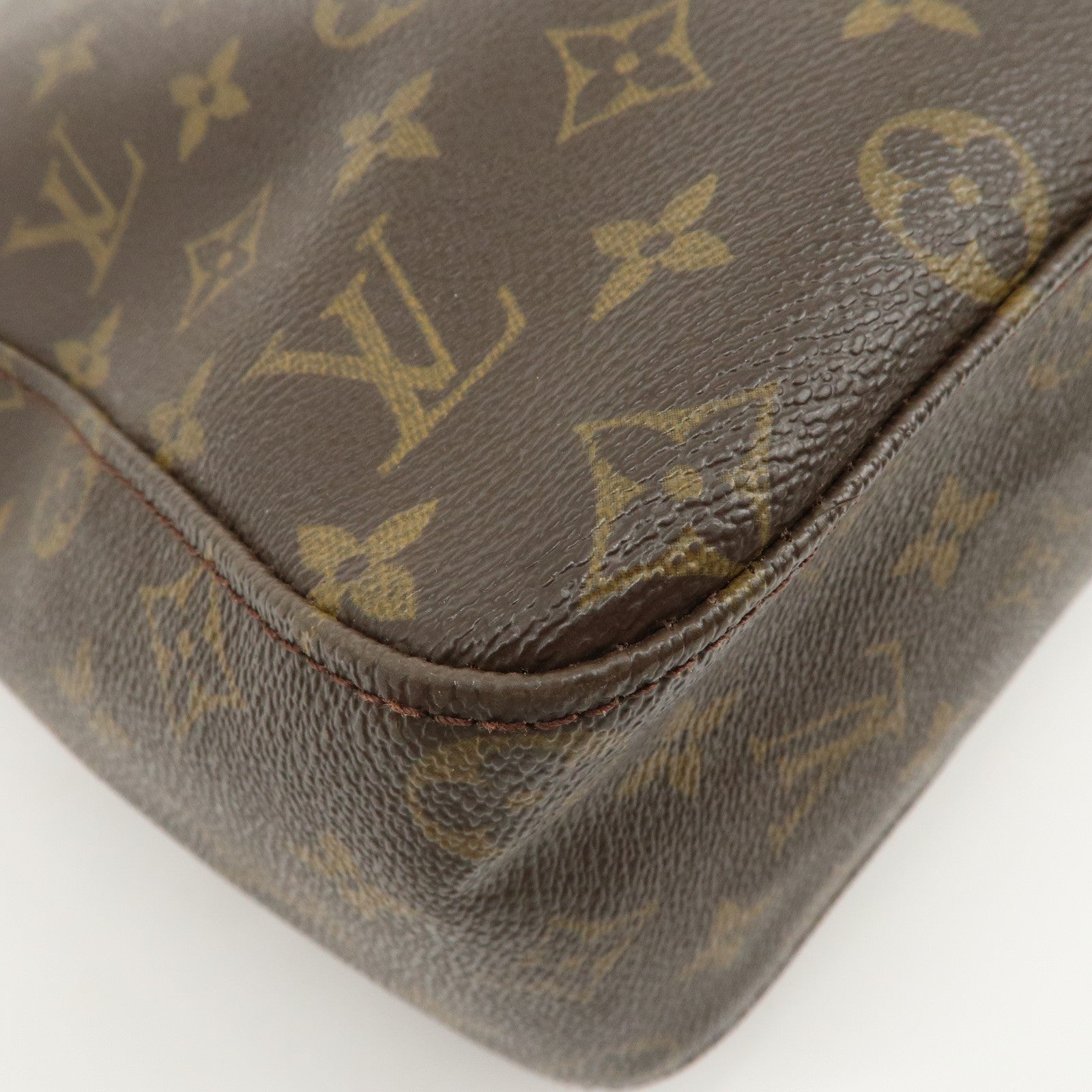 Louis Vuitton Monogram Looping GM Shoulder Bag Brown M51145