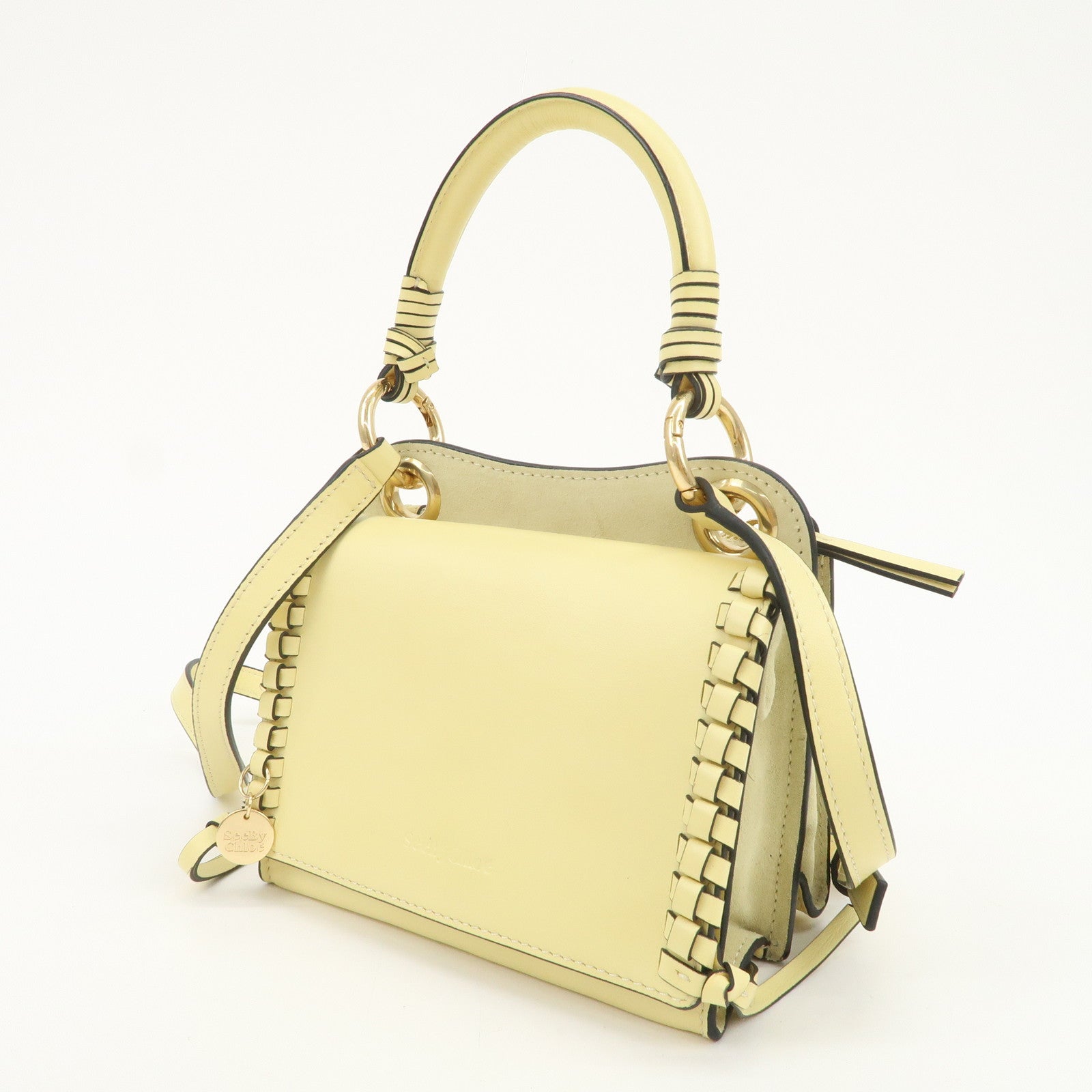 Chloe See By Chloe Tilda Leather 2WAY Bag Hand Bag 01-22-52-65