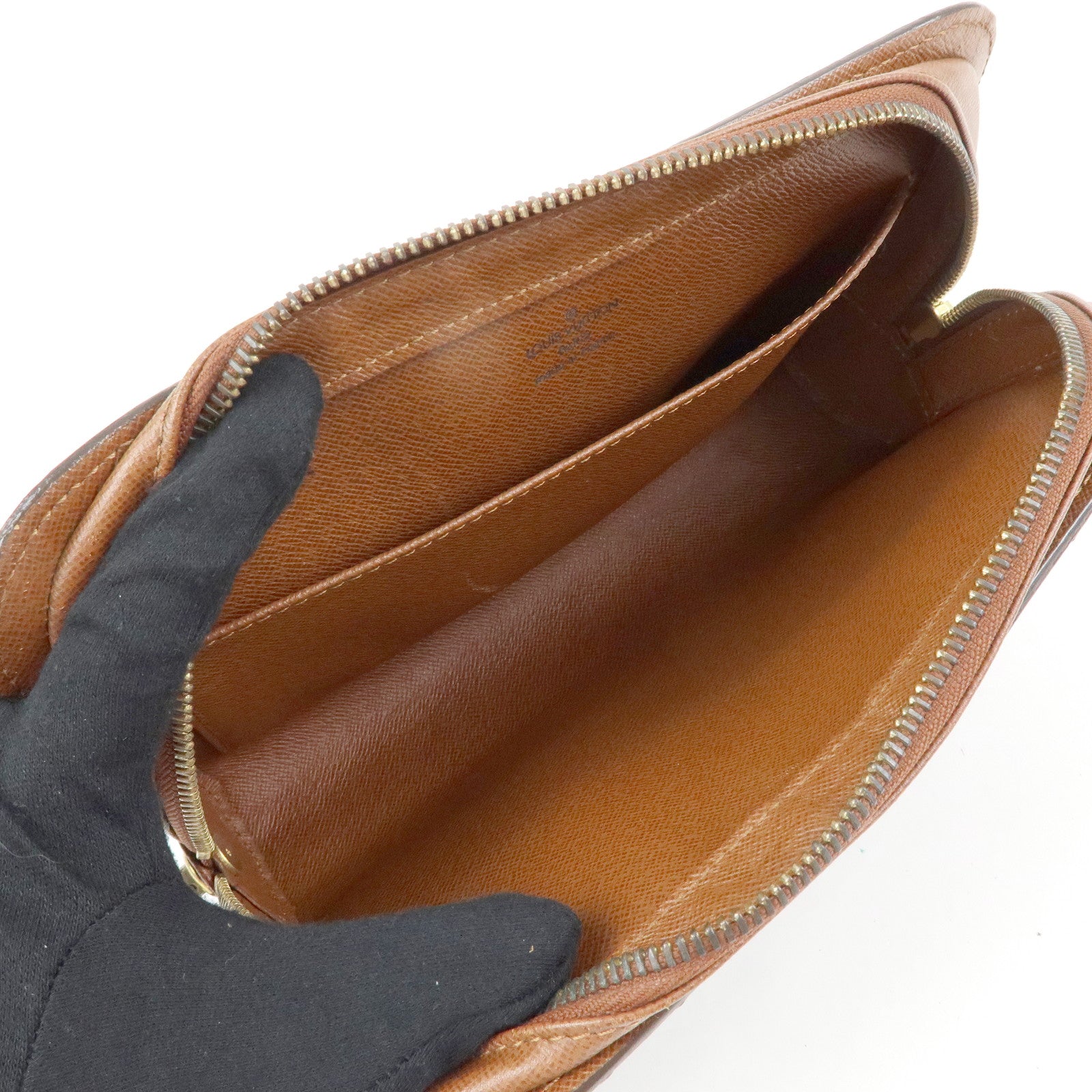 Louis Vuitton Monogram Orsay Clutch Bag Pouch Brown M51790