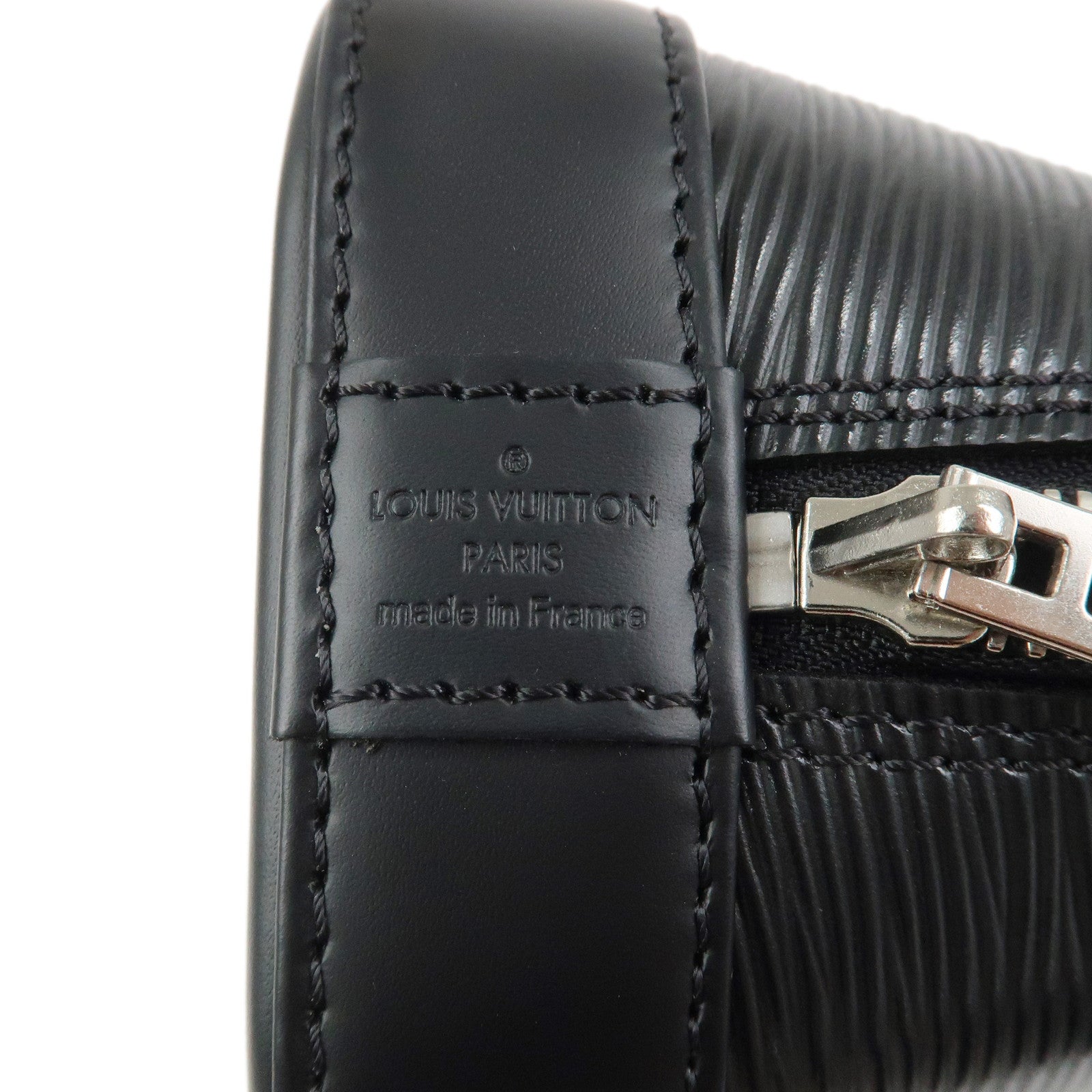 Louis Vuitton Epi Alma BB 2Way Hand Bag Shoulder Bag Noir M40862
