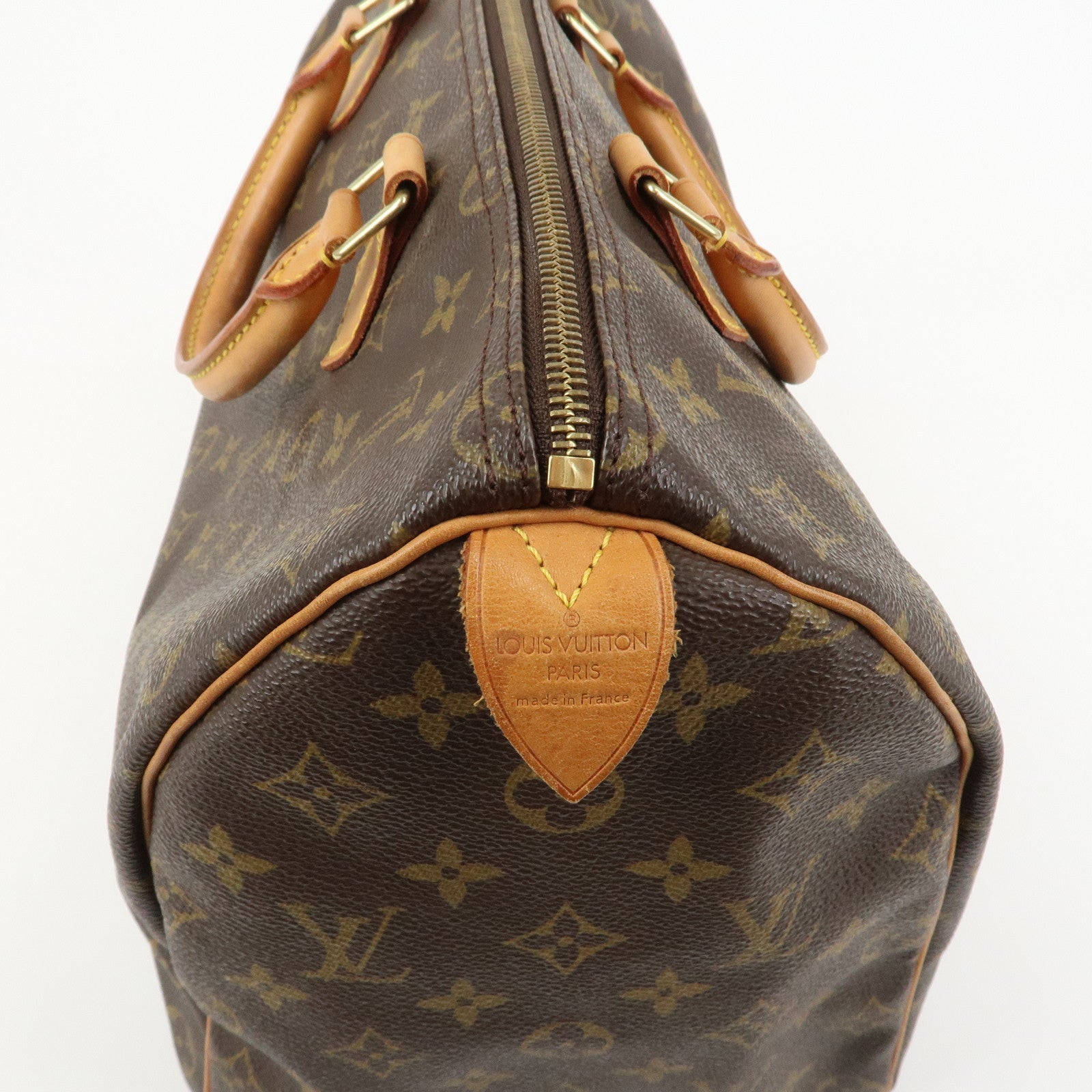 Louis Vuitton Monogram Canvas Speedy 35 Boston Bag Hand Bag M41524
