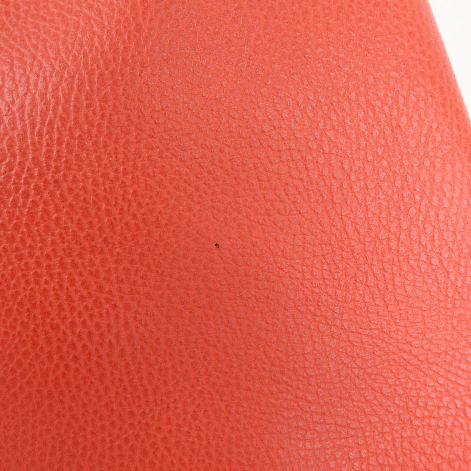GUCCI Logo Leather Tote Bag Shoulder Bag Hand Bag Red 380118