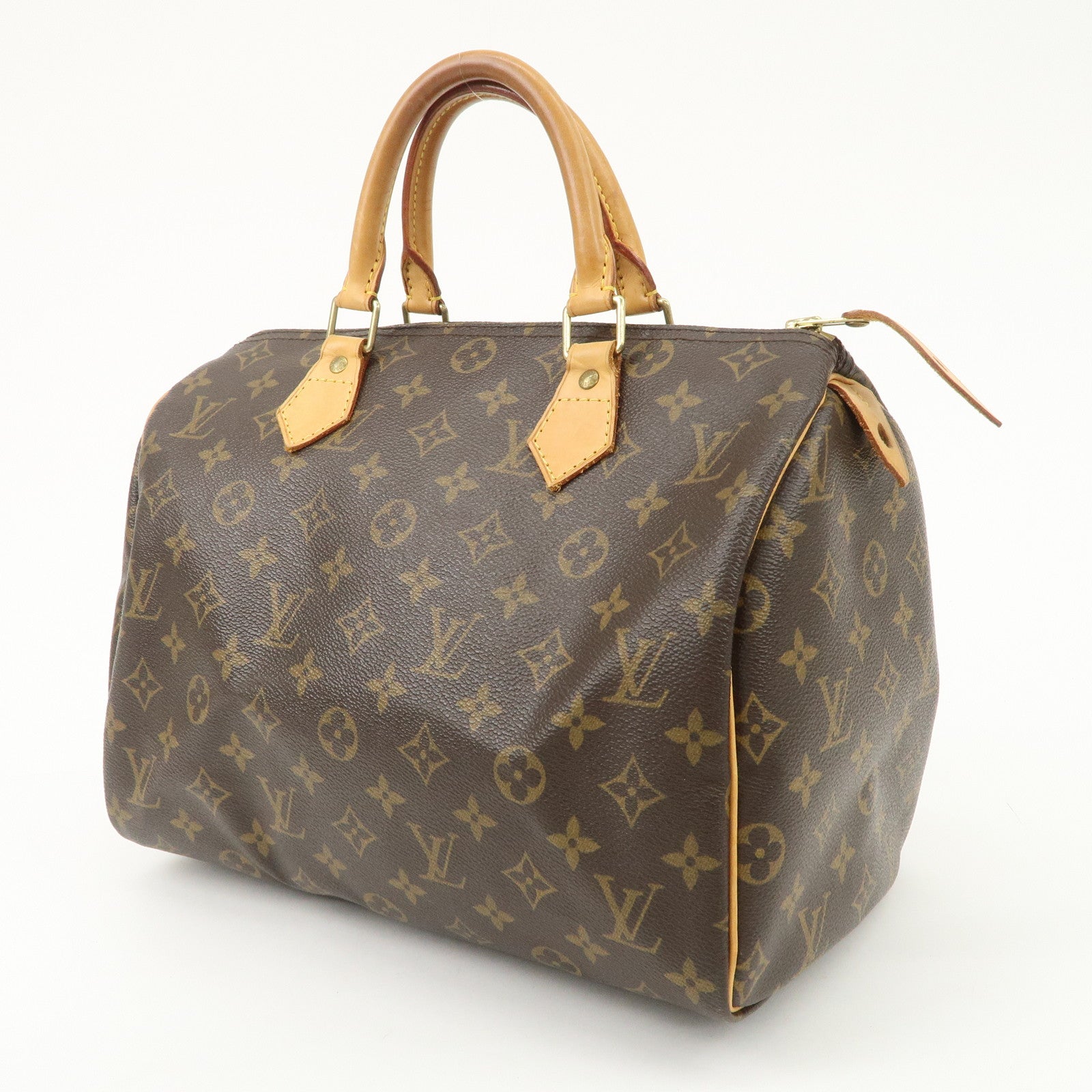 Louis Vuitton Monogram Speedy 35 Hand Bag Boston Bag M41524 Used
