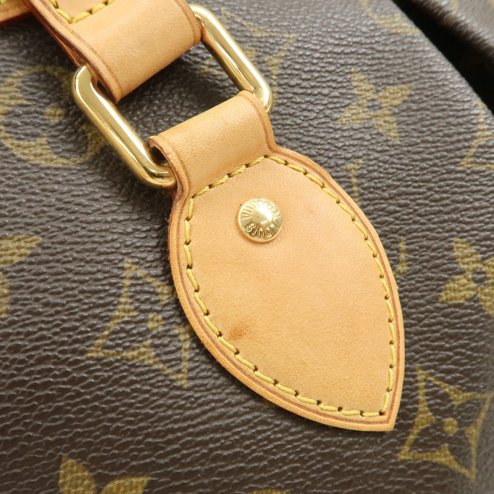 Louis Vuitton Monogram Palermo PM 2Way Bag Hand Bag Brown M40145