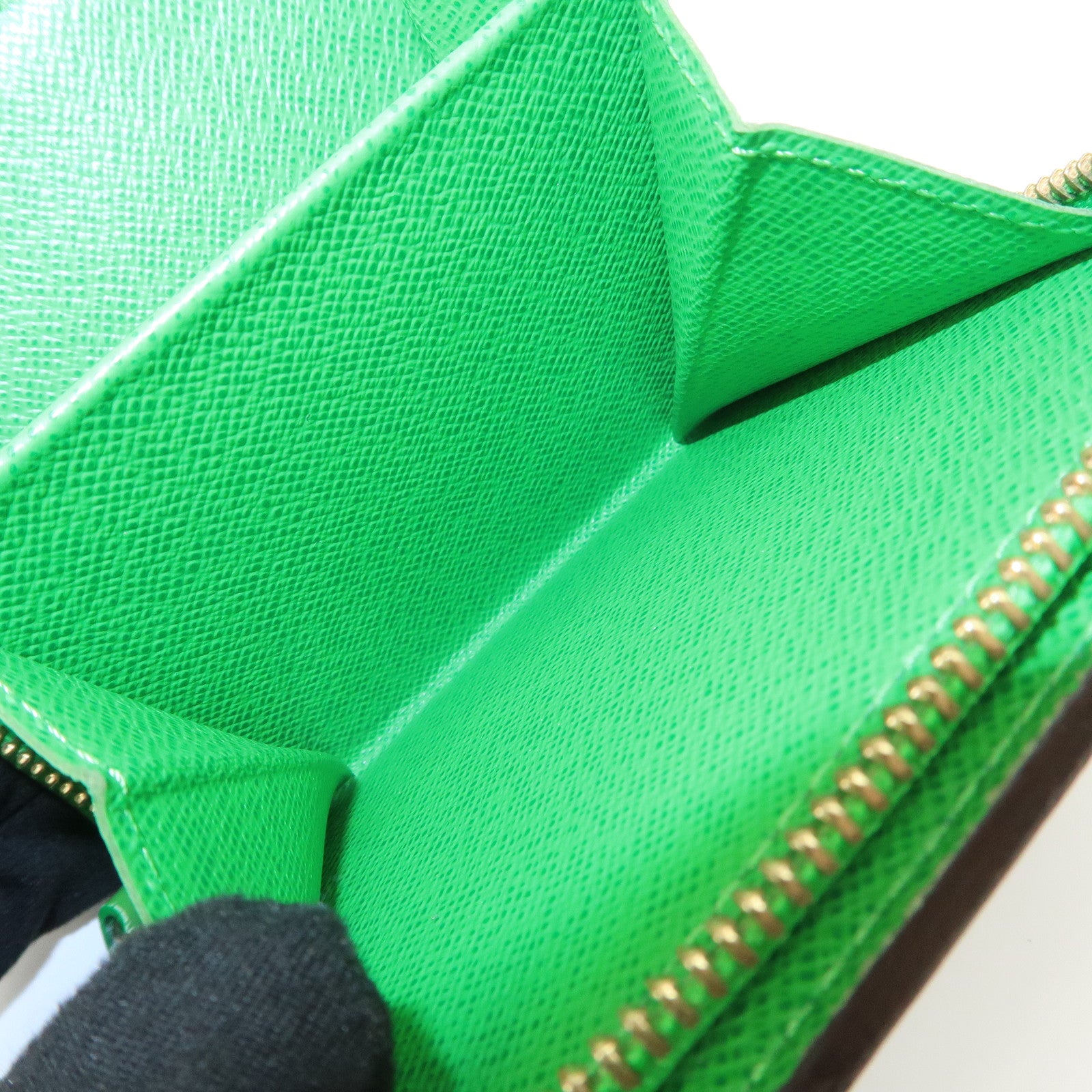 Louis Vuitton Monogram Perfor Compact Zip Bi-fold Wallet M95218