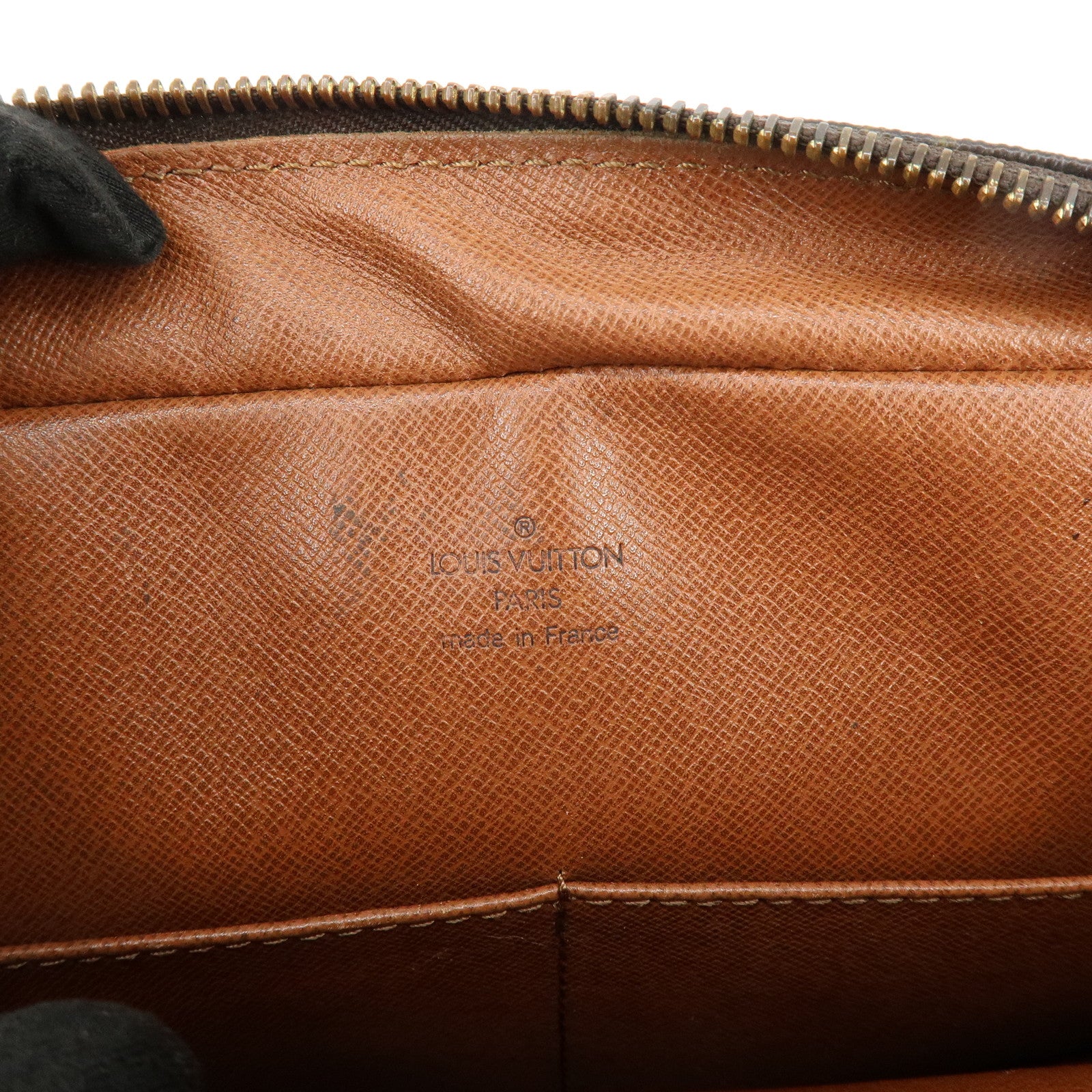 Louis Vuitton Monogram Compiegne 28 Pouch Clutch Bag Brown M51845
