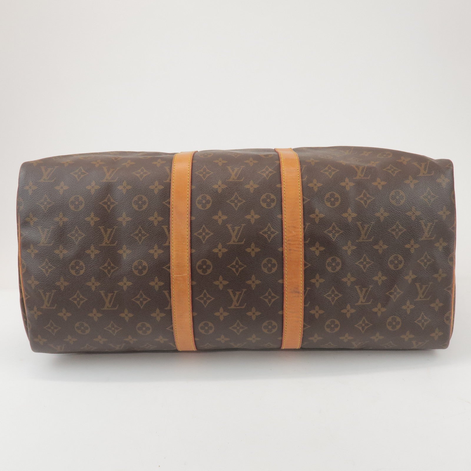 Louis Vuitton Monogram Keep All 55 Boston Bag Brown M41424
