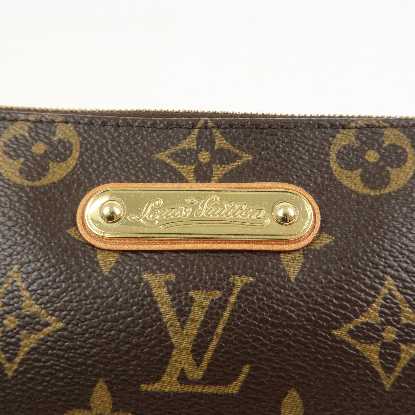 Louis Vuitton Monogram Eva 2Way Pouch Shoulder Bag Brown M95567