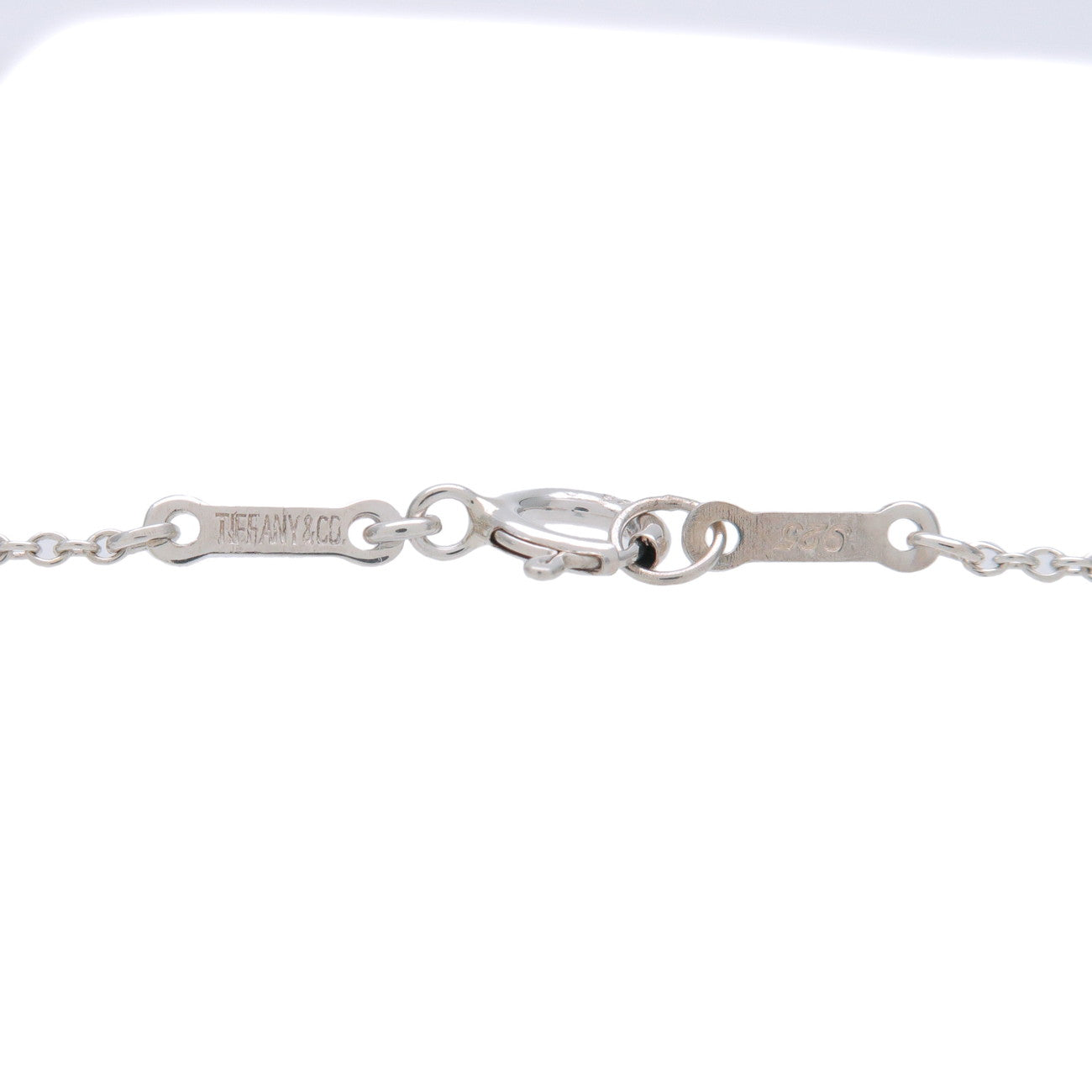 Tiffany&Co. Full Heart Pendant Necklace SV925 Silver
