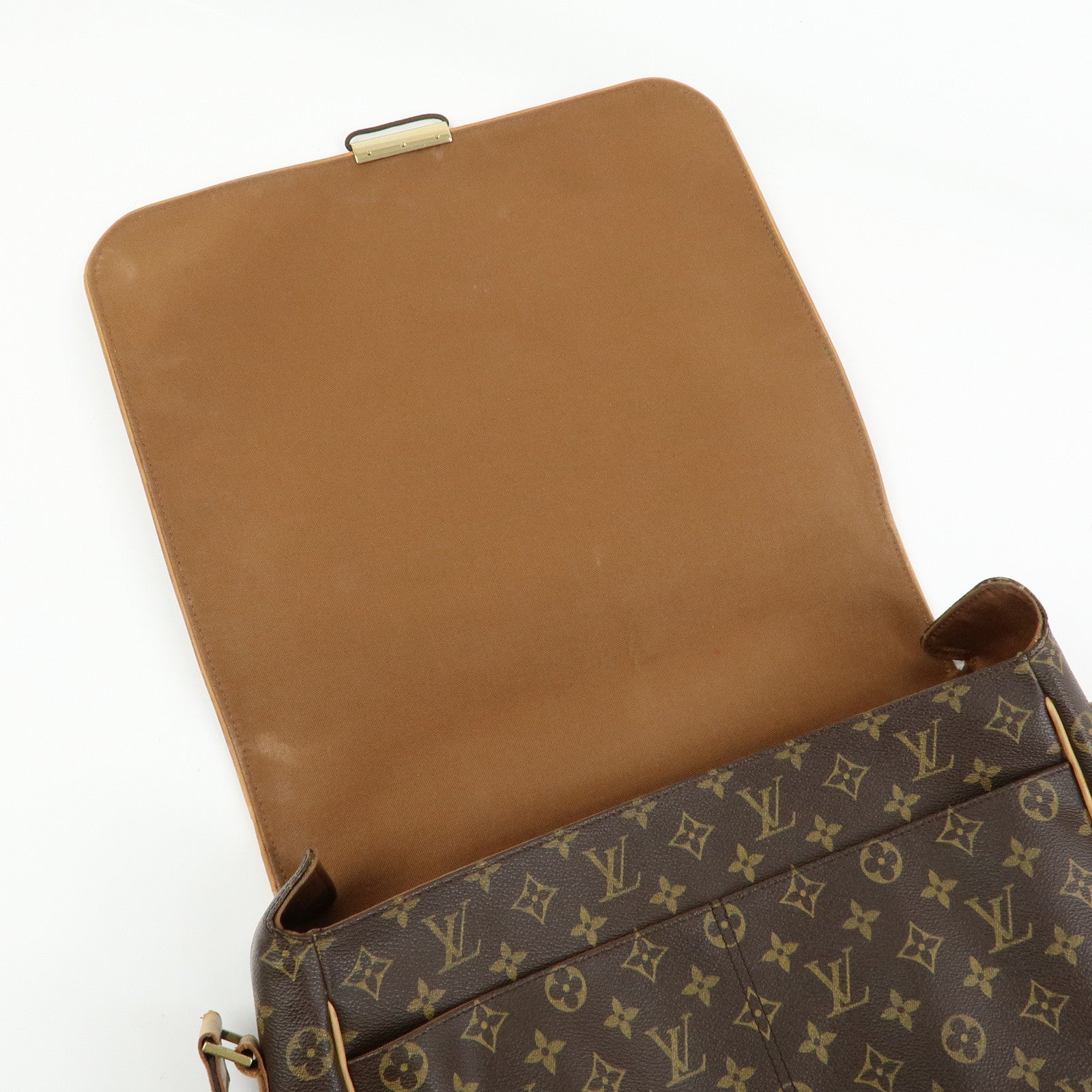 Louis Vuitton Monogram Abbesses Messenger Bag Brown M45257