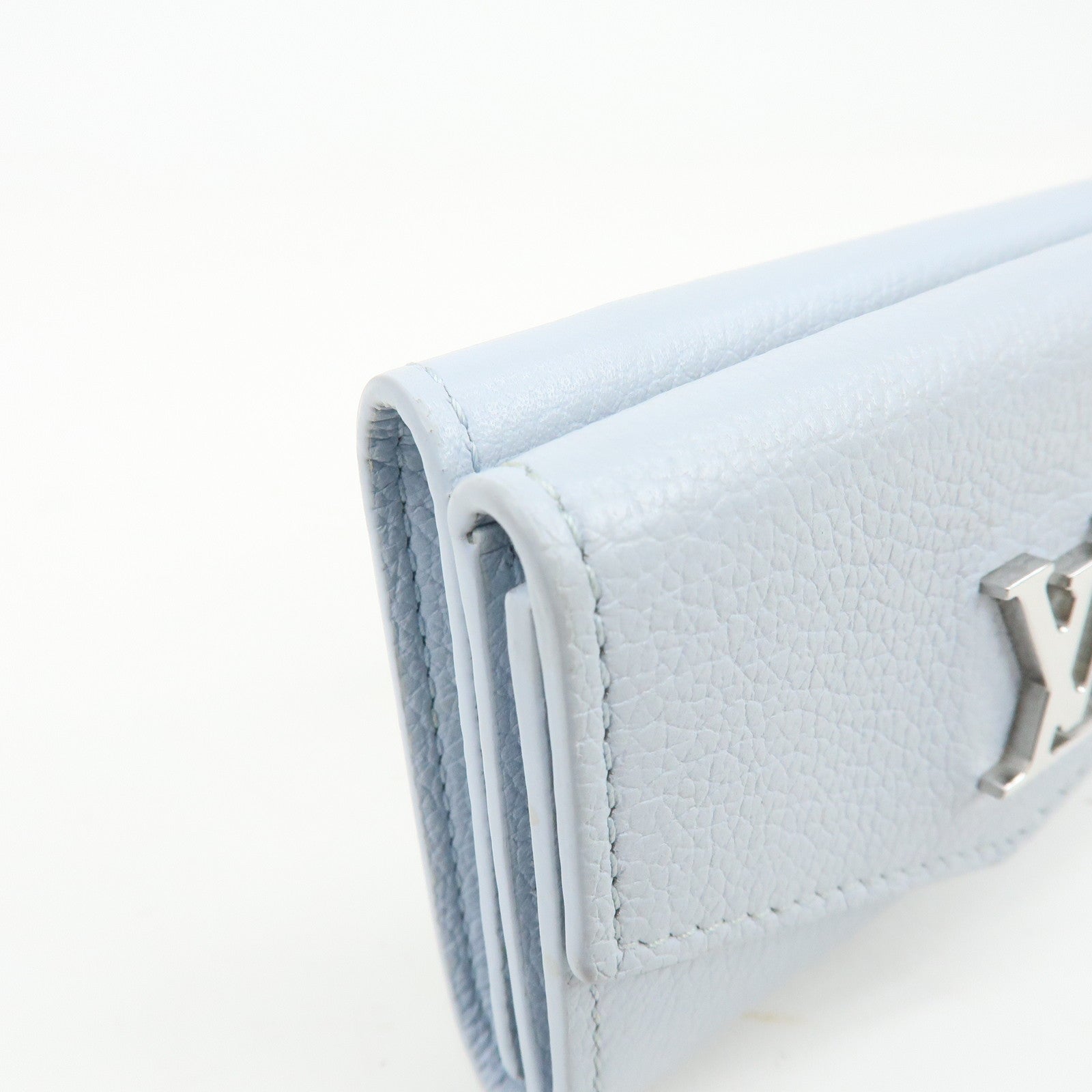 Louis Vuitton Portefeuille Lockmini Taurillon Leather Wallet M83650