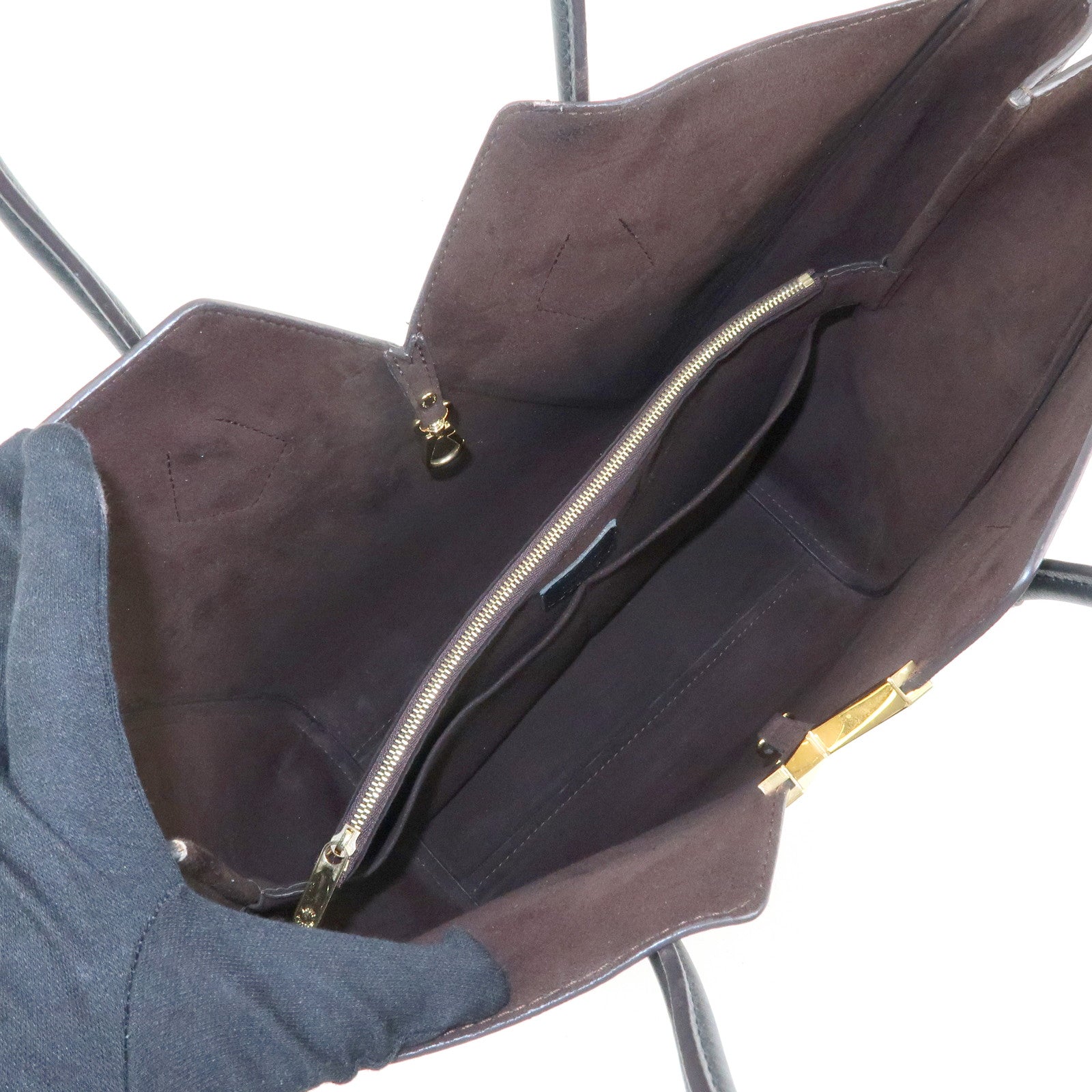 Louis Vuitton Monogram Kimono MM Tote Bag Noir Black M40460