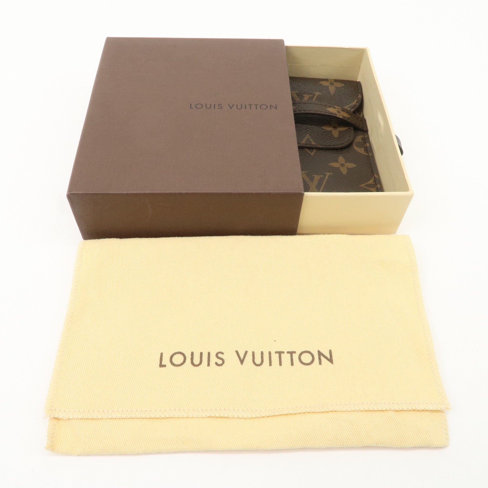 Louis Vuitton Monogram Canvas Phone Case Brown M60373