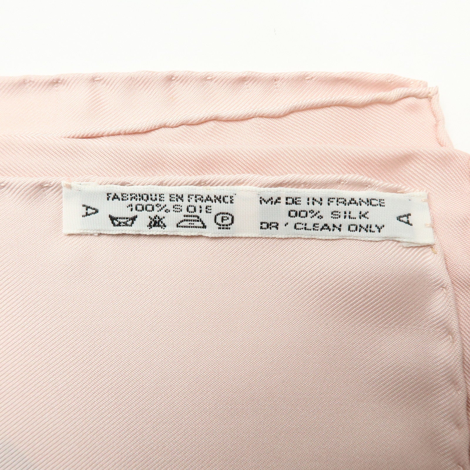 HERMES Carre 90 Silk 100% Scarf SPRINGS Light Pink Gold Grey