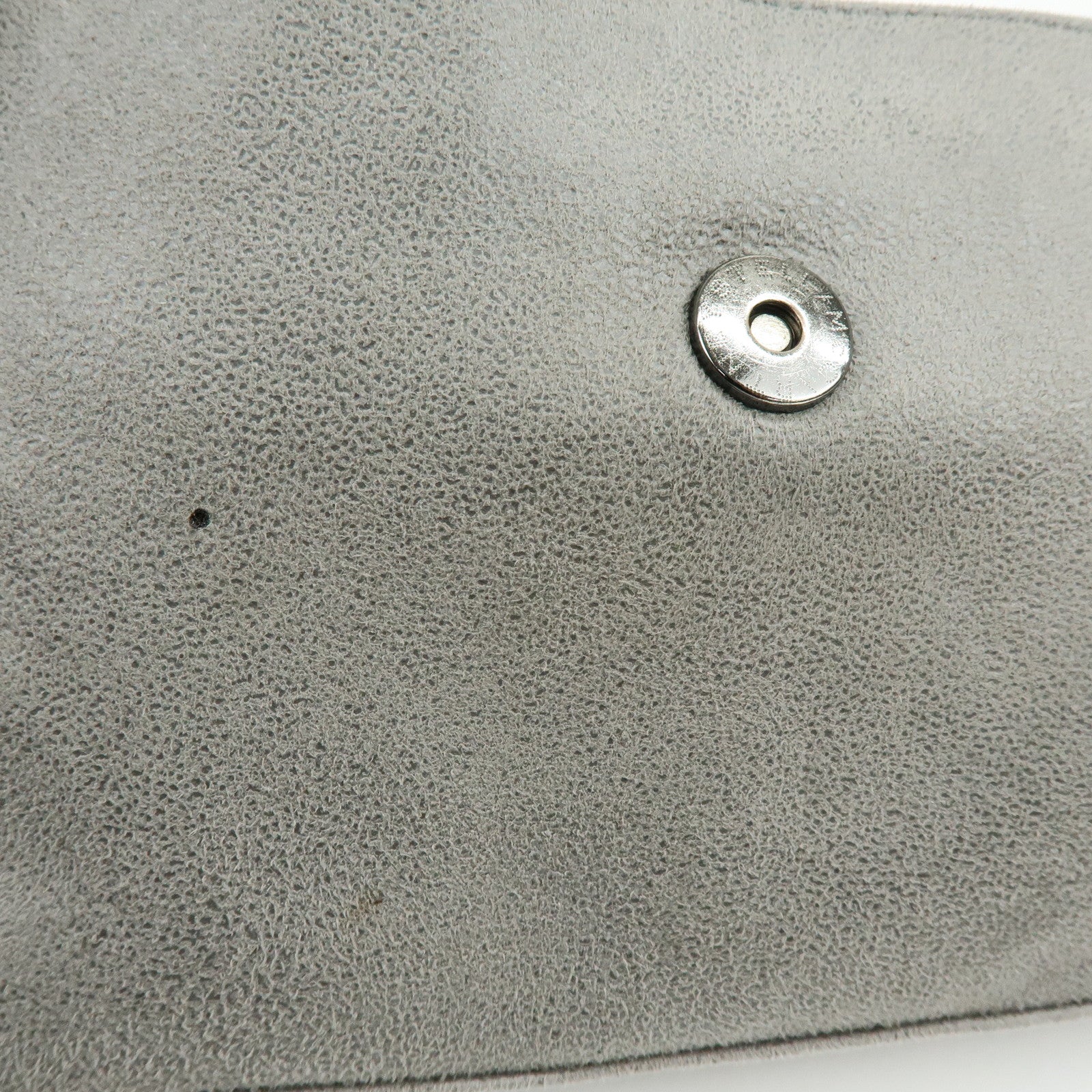 STELLA MCCARTNEY Falabella Faux Leather Shoulder Bag Gray 364519