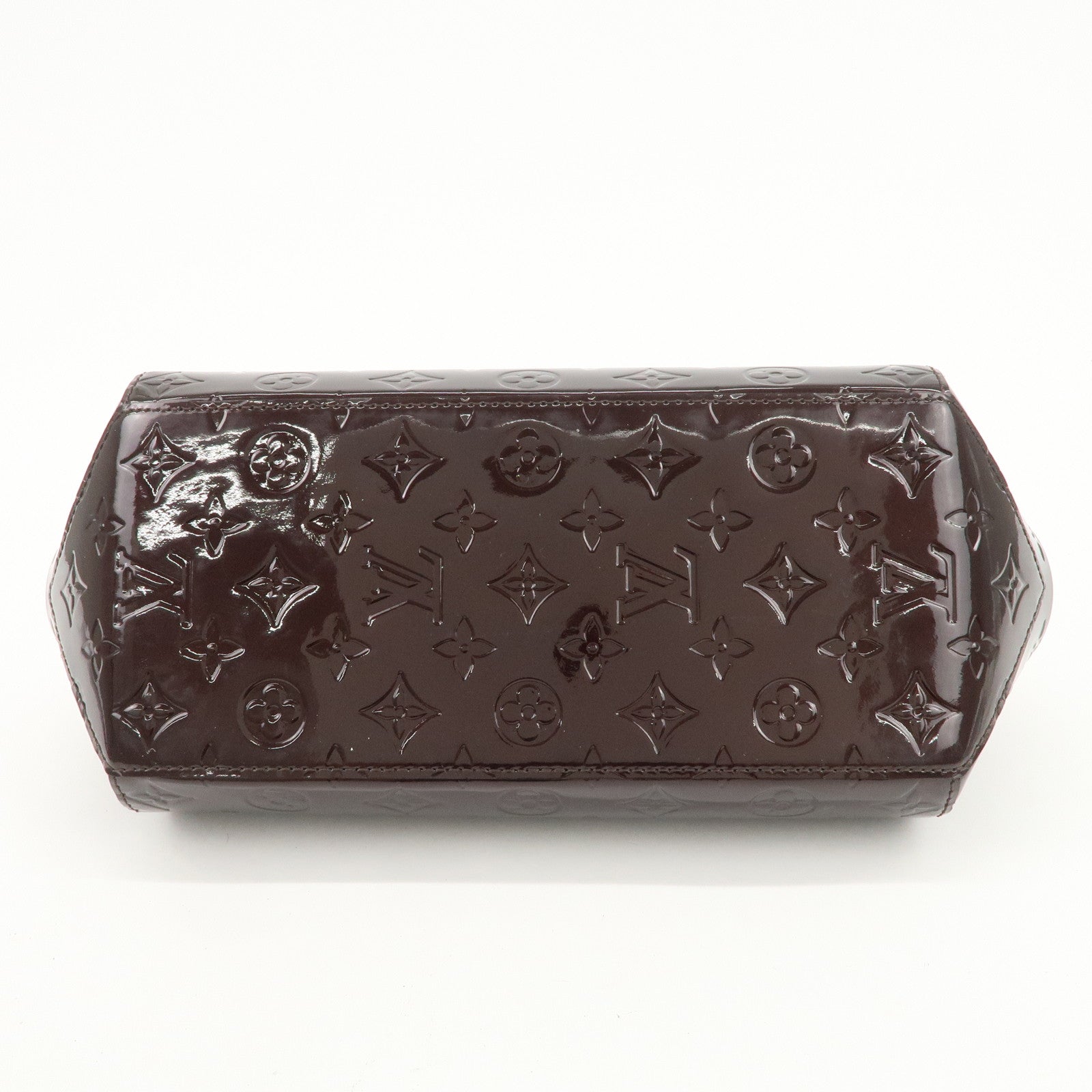 Louis Vuitton Monogram Vernis Leather Sherwood PM Hand Bag M91493