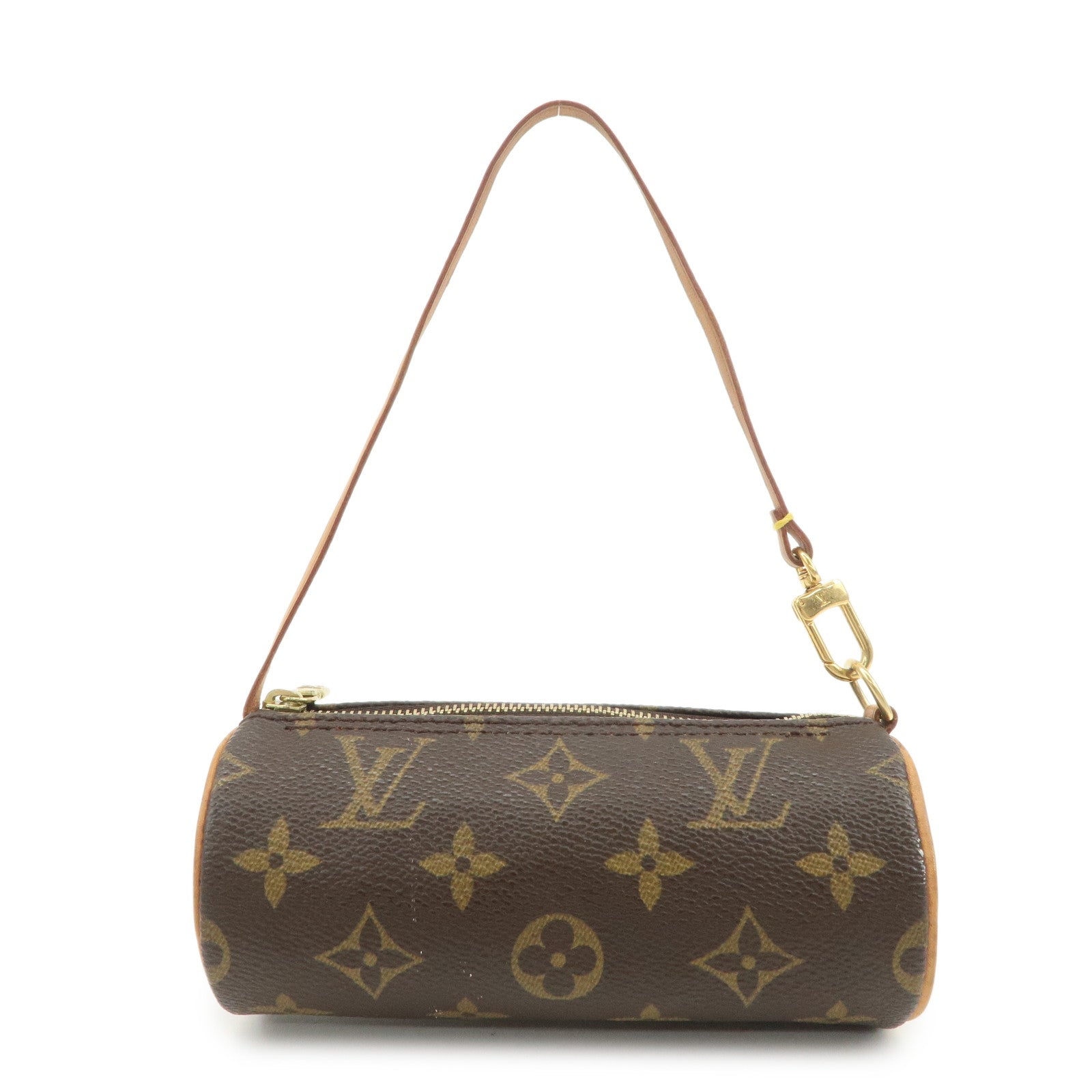 Louis Vuitton Monogram Mini Pouch for Papillon Bag New Style Brown