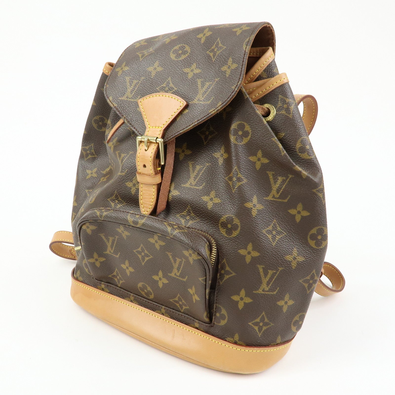 Louis Vuitton Monogram Montsouris MM Backpack Brown M51136