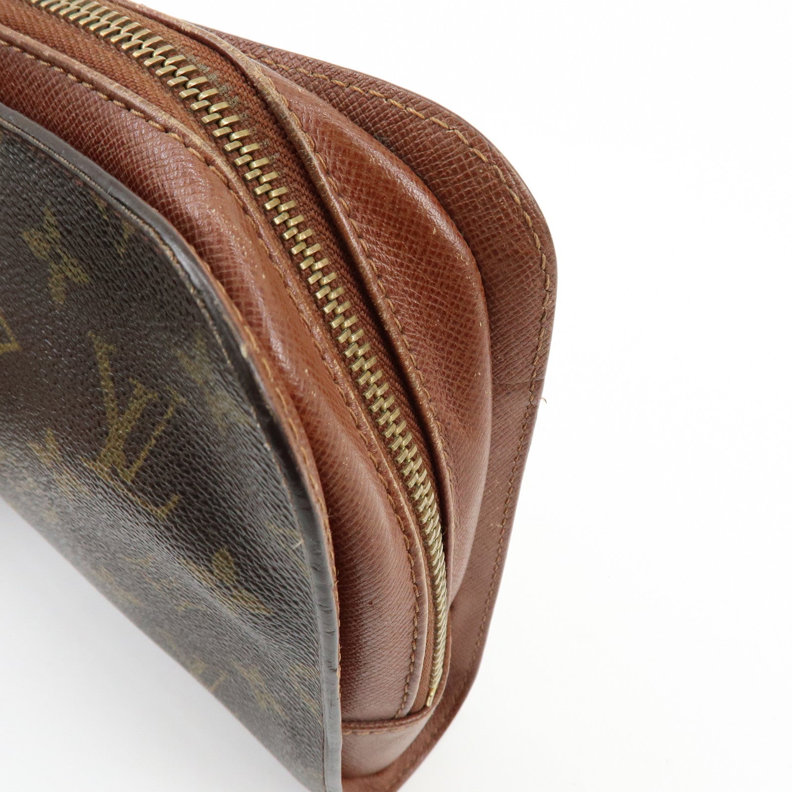 Louis Vuitton Monogram Orsay Clutch Bag Pouch Brown M51790
