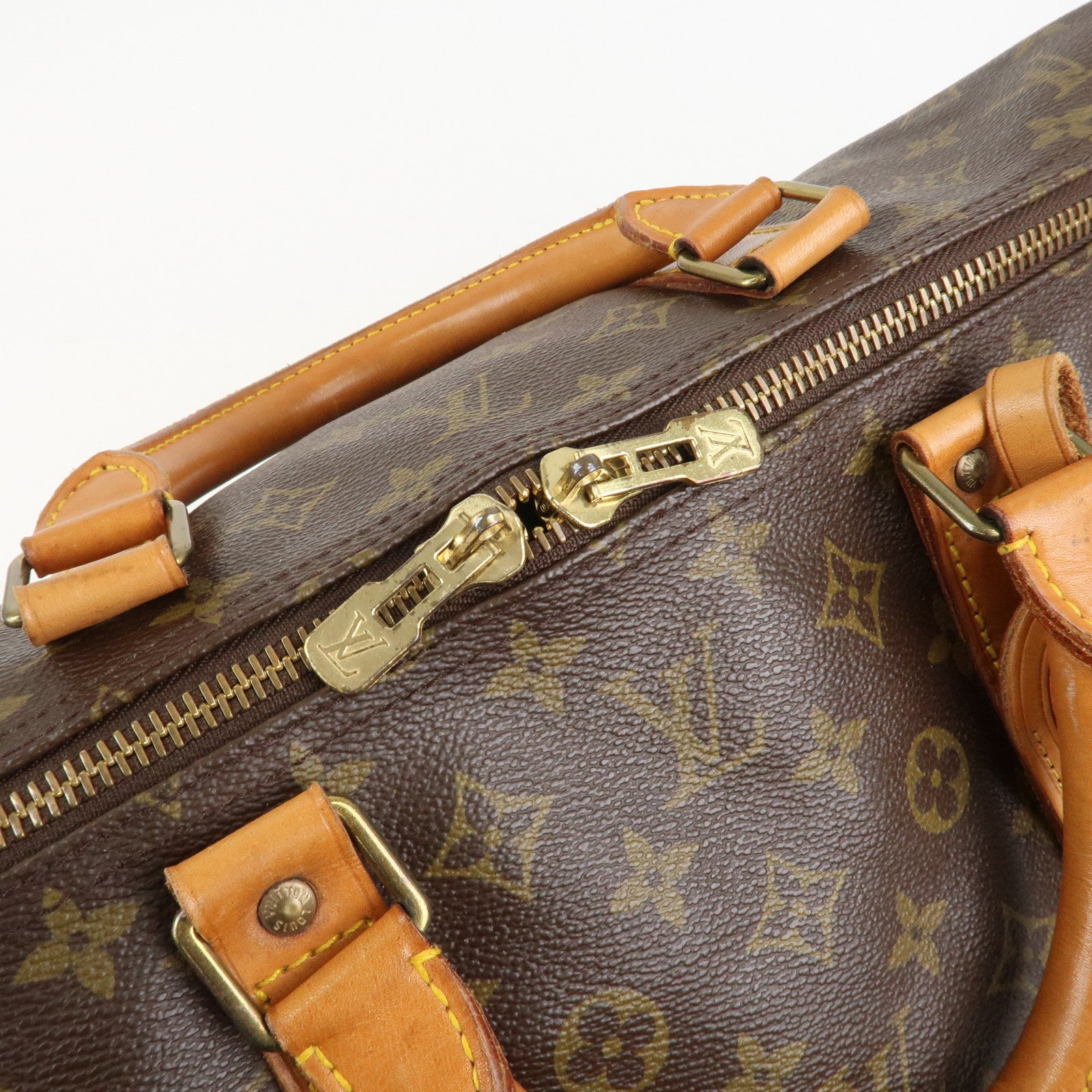 Louis Vuitton Monogram Keep All Bandouliere 60 Boston Bag M41412