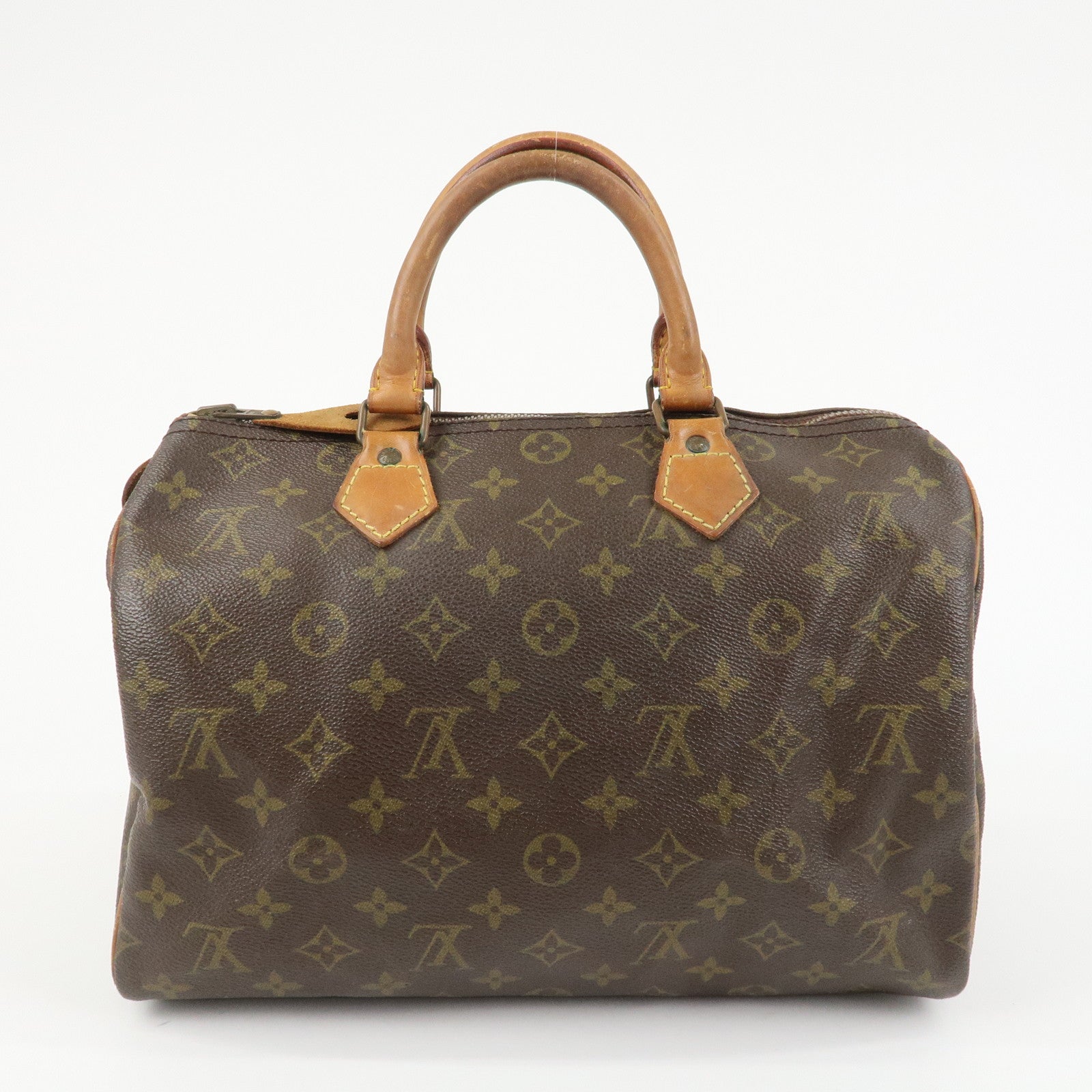 Louis Vuitton Monogram Speedy 30 Boston Bag Hand Bag Brown M41526