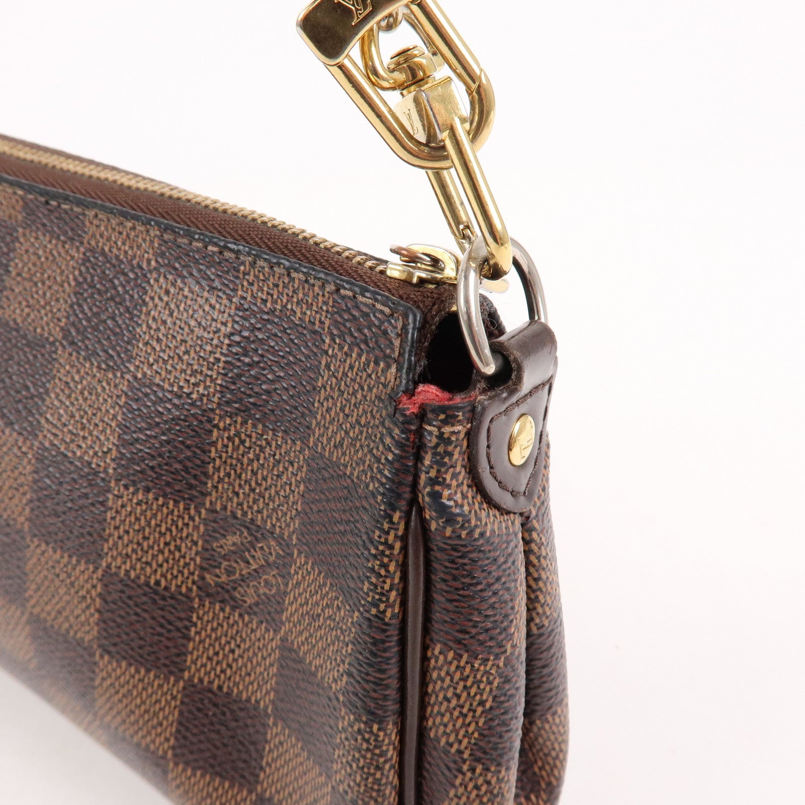 Louis Vuitton Damier Eva 2Way Hand Shoulder Bag Damier Ebene N55213