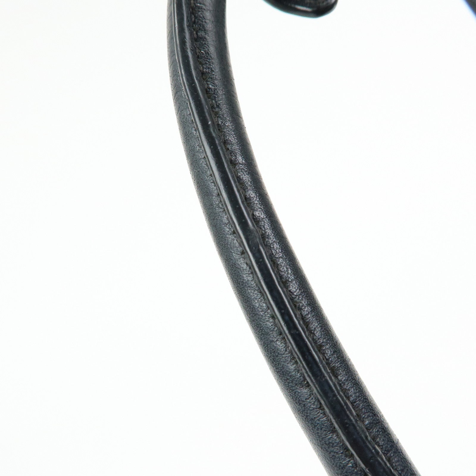 PRADA Triangle Logo Calf Leather 2Way Hand Bag Shoulder Bag Black