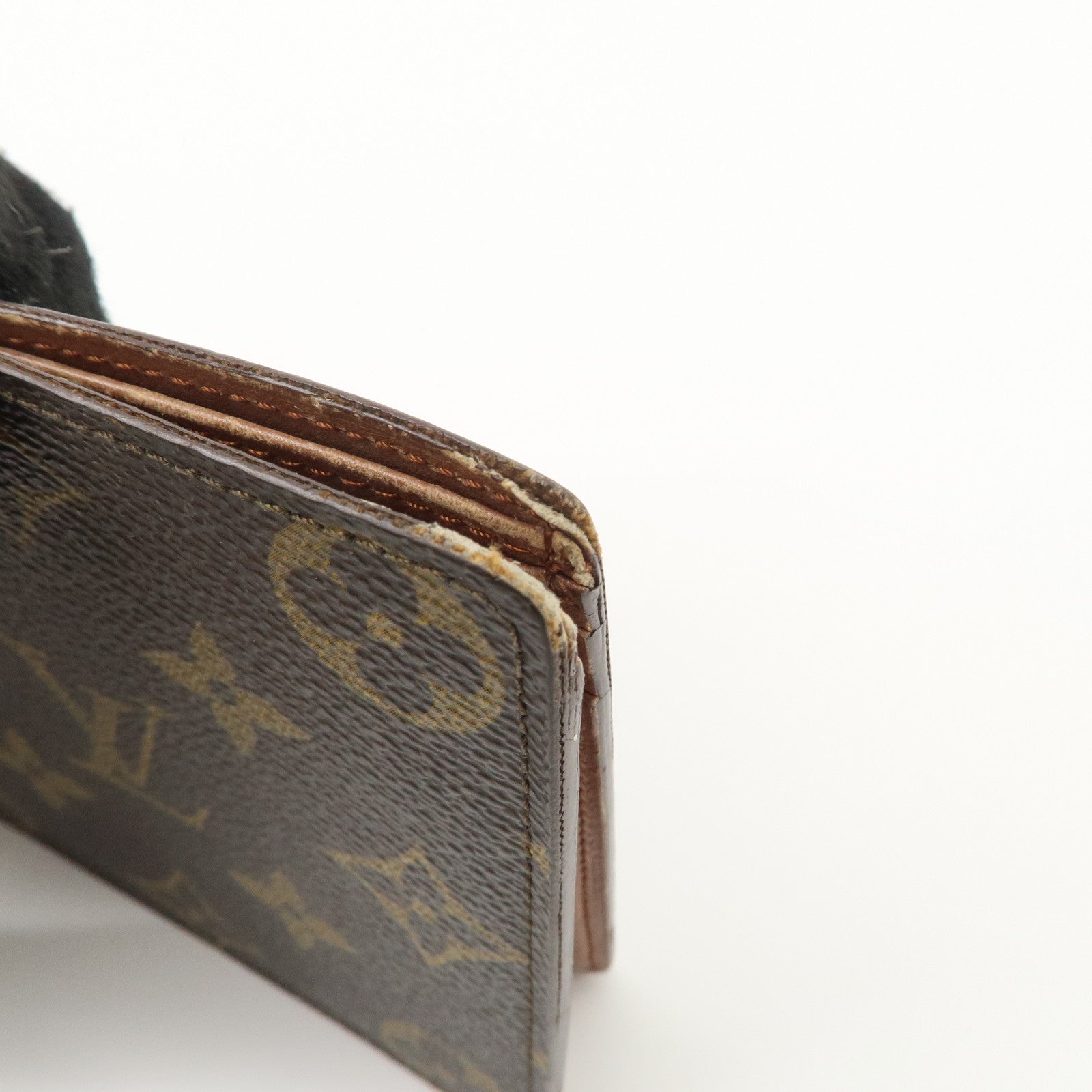 Louis Vuitton Monogram Set of 3 Wallet M61202 M61619 Used